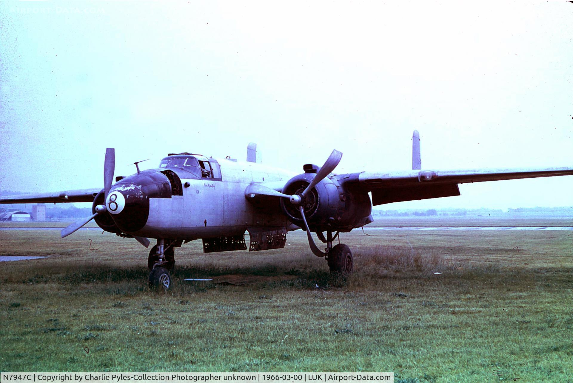 N7947C, 1944 North American B-25J Mitchell Mitchell C/N Not found 44-30129/N7947C, See the story Wild Cargo at www.cahslunken.org in November when we get it back up.