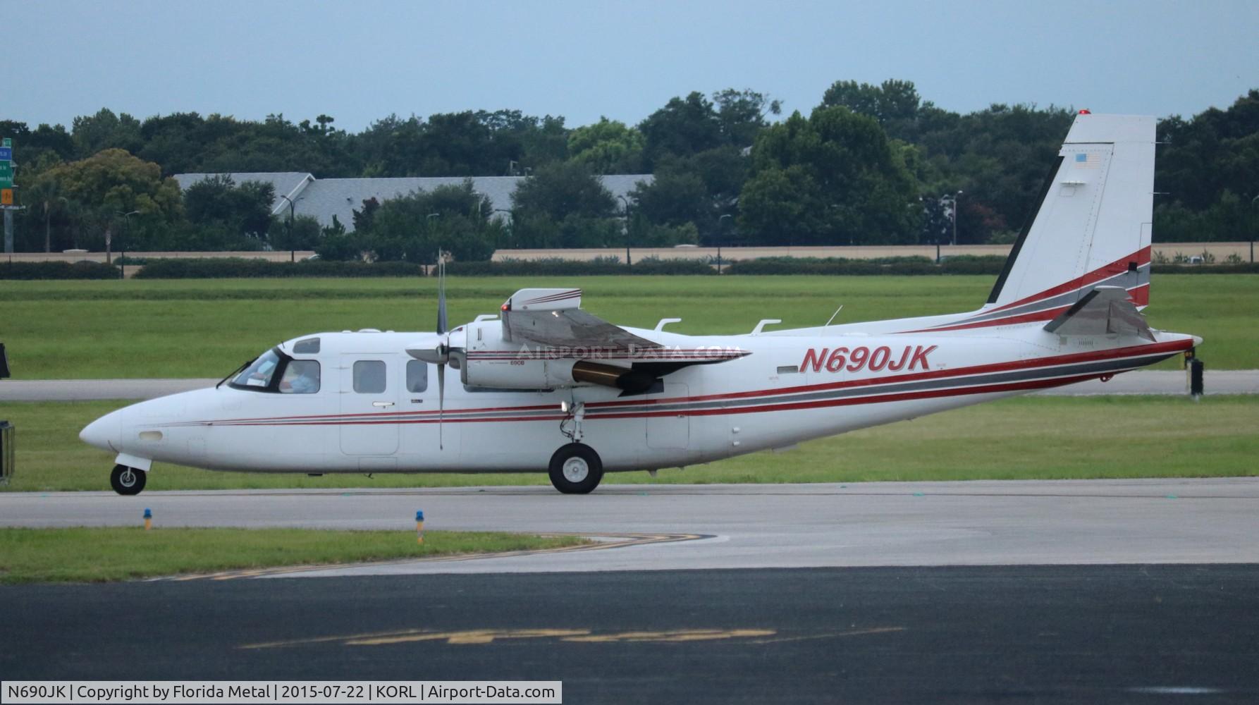 N690JK, 1978 Rockwell International 690B C/N 11480, ORL 2015