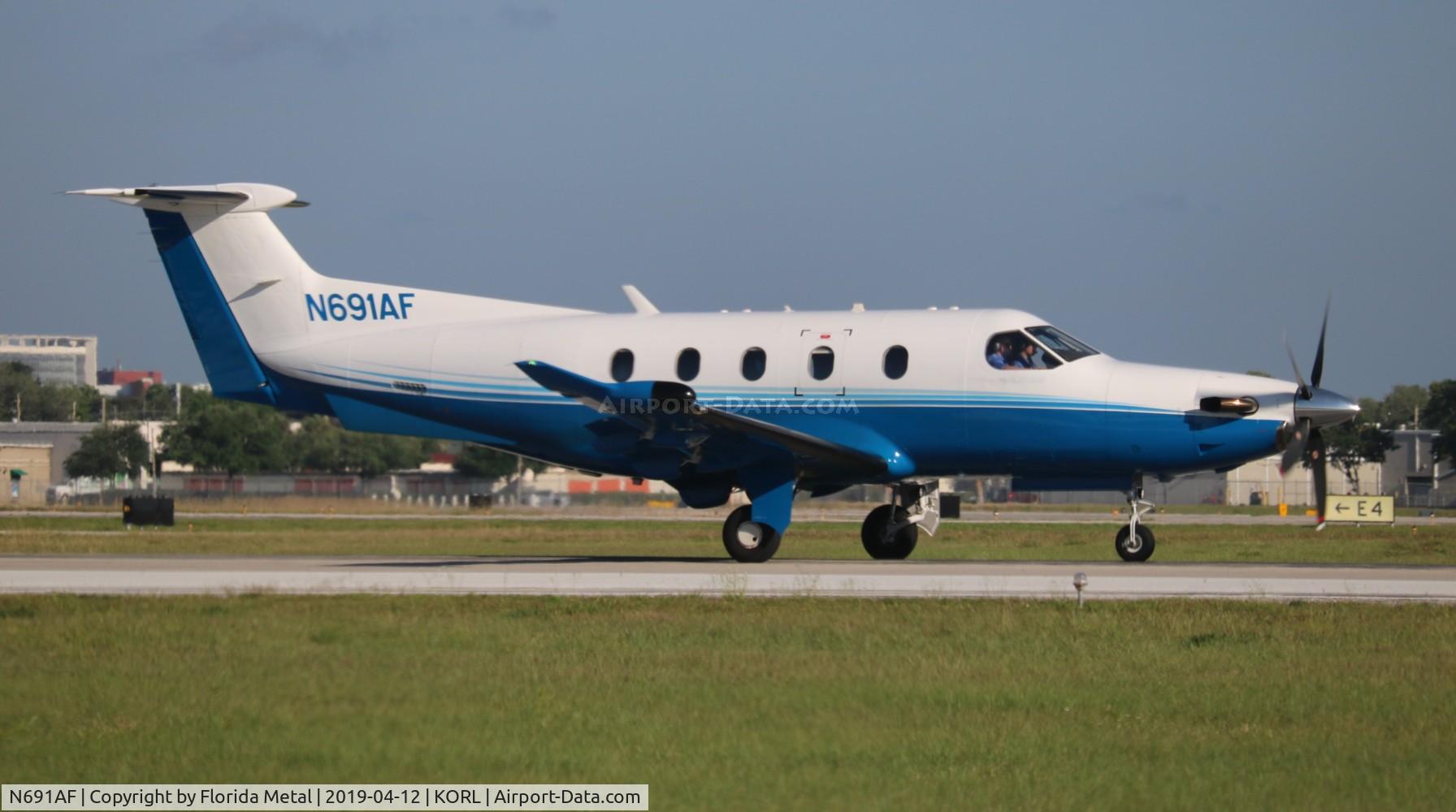 N691AF, 2017 Pilatus PC-12/47E C/N 1691, ORL 2019