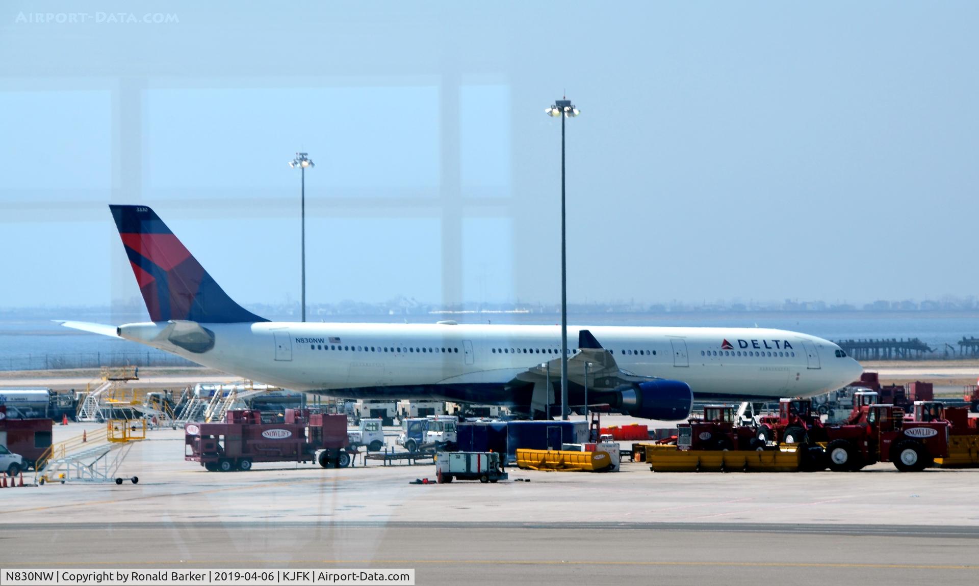 N830NW, 2016 Airbus A330-302 C/N 1769, Parked JFK