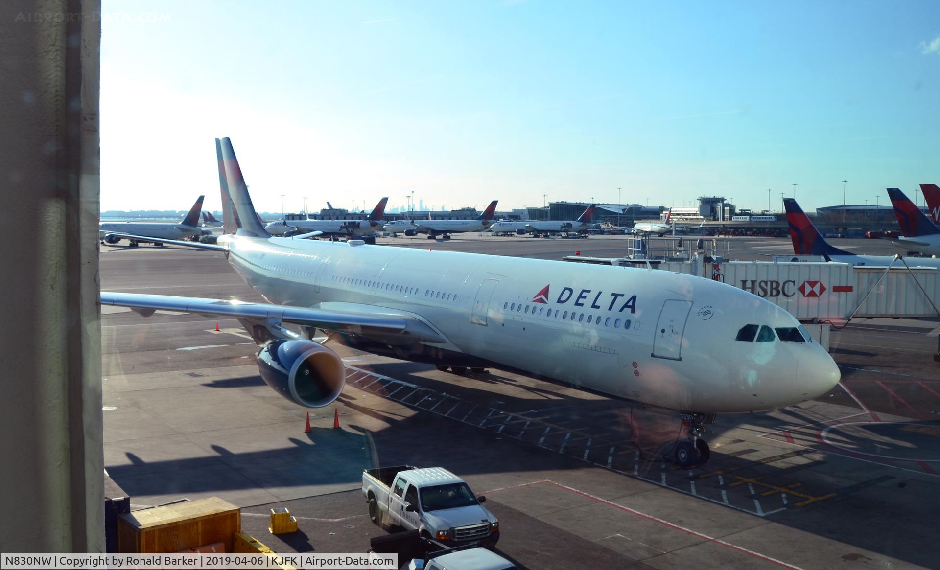N830NW, 2016 Airbus A330-302 C/N 1769, Parked JFK