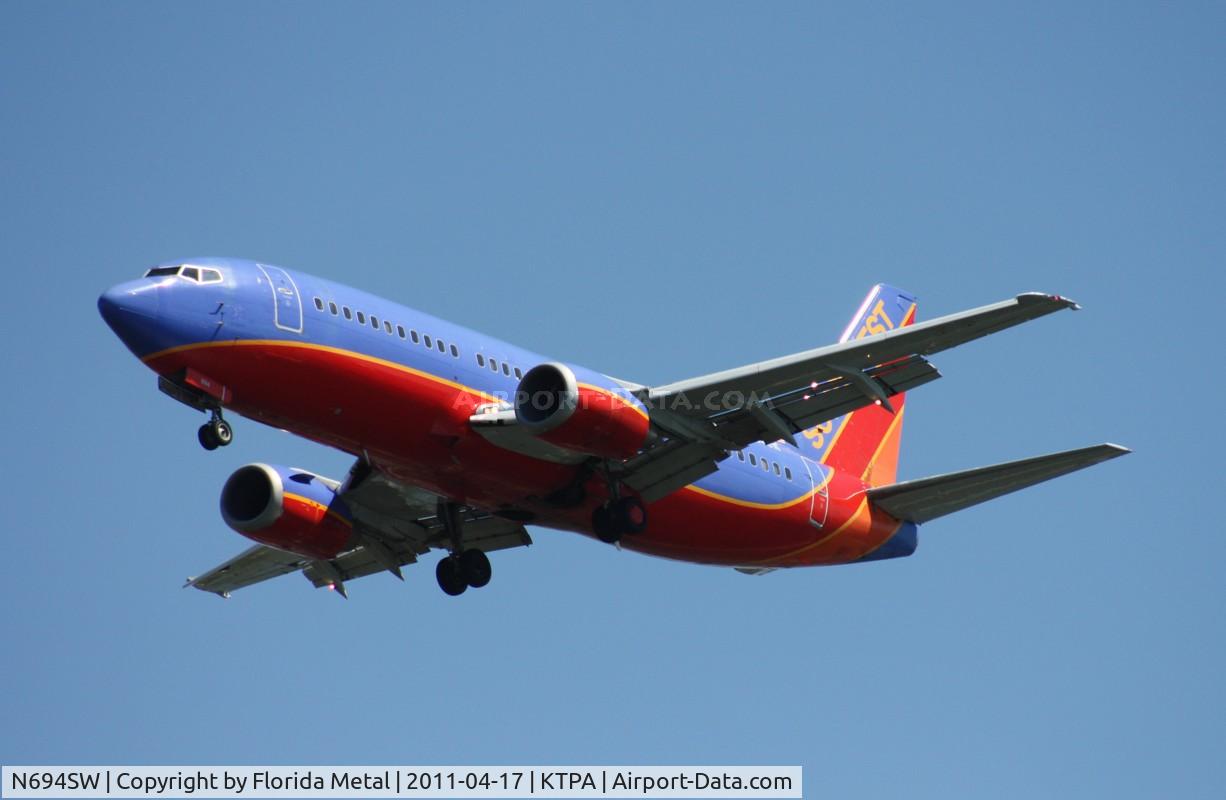 N694SW, 1985 Boeing 737-3T5 C/N 23061, TPA 2011