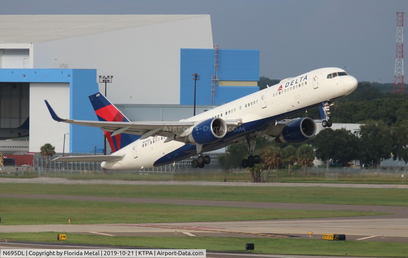 N695DL, 1998 Boeing 757-232 C/N 29727, TPA 2019