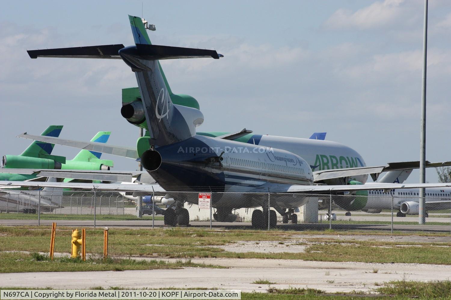 N697CA, 1983 Boeing 727-270 C/N 23052, OPF 2011 O.F.A.