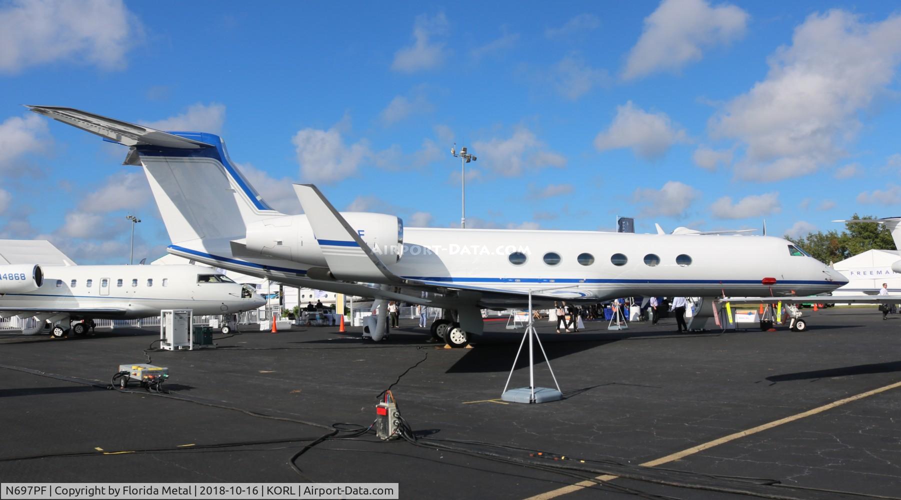 N697PF, 1997 Gulfstream Aerospace G-V Gulfstream V C/N 516, NBAA 2018
