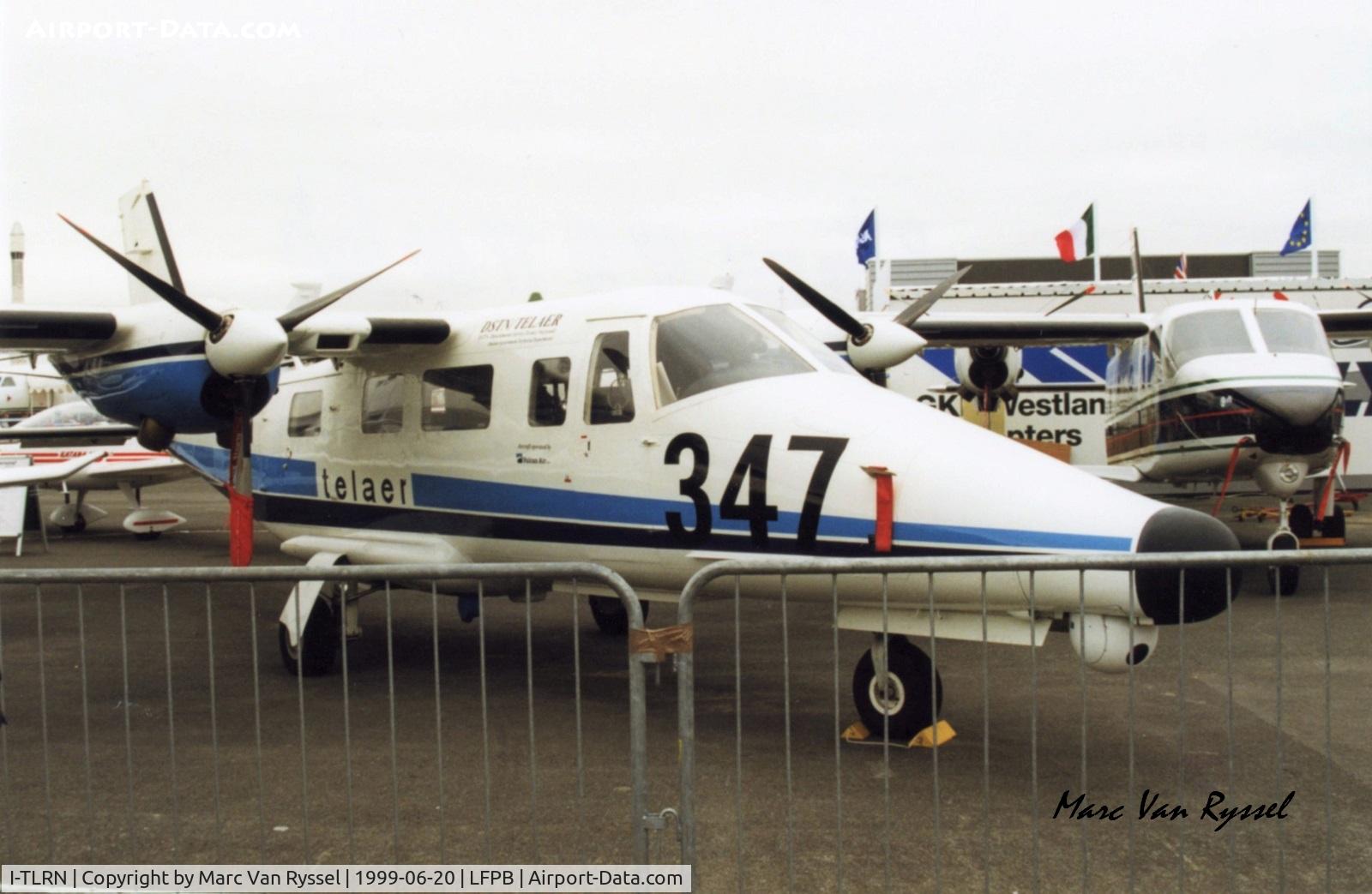 I-TLRN, 1993 Partenavia AP-68TP-600 Viator C/N 9005, Paris Air Show 1999.