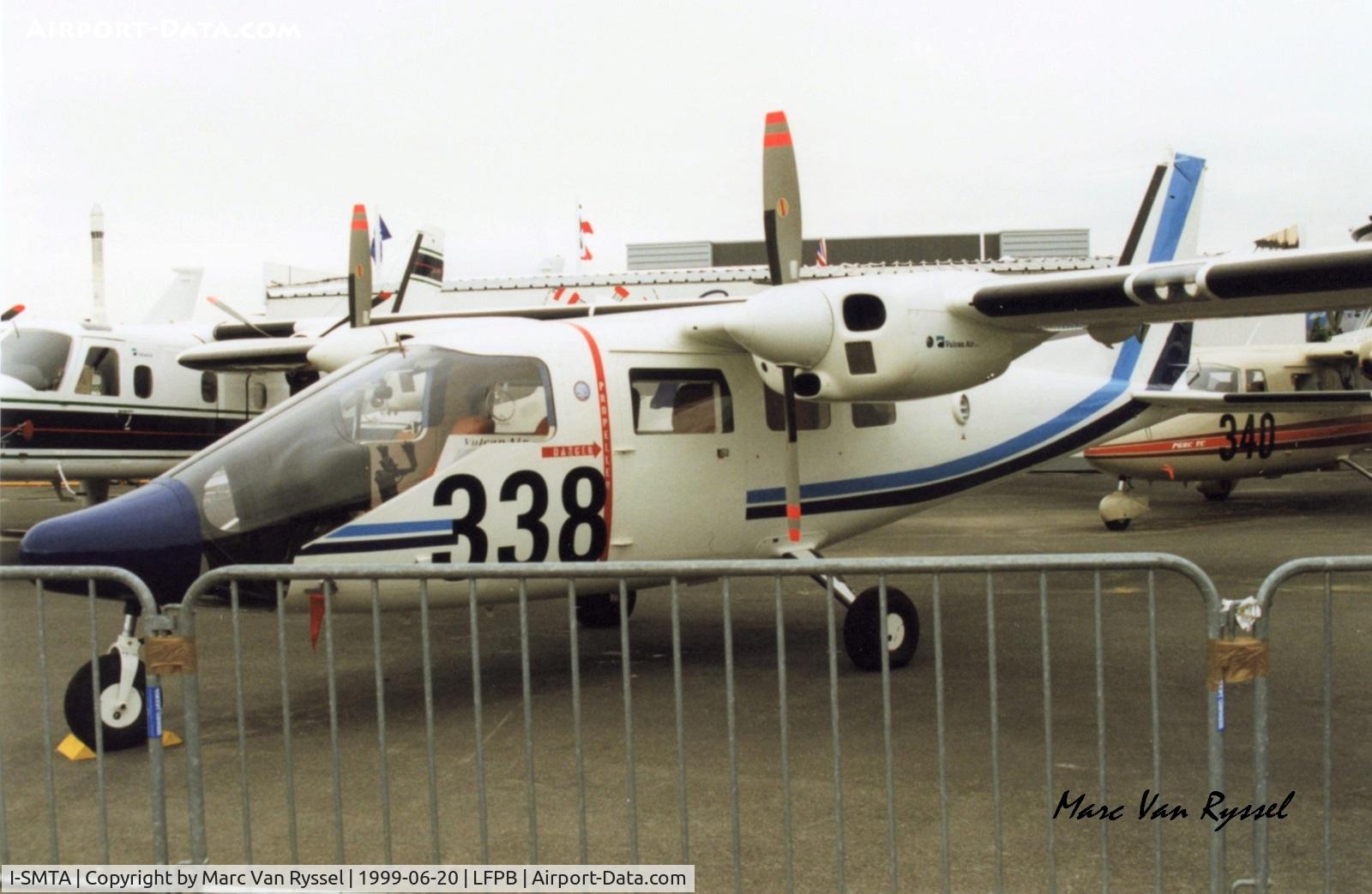 I-SMTA, Partenavia P-68 Observer C/N 393-04/OB2, Paris Air Show 1999.