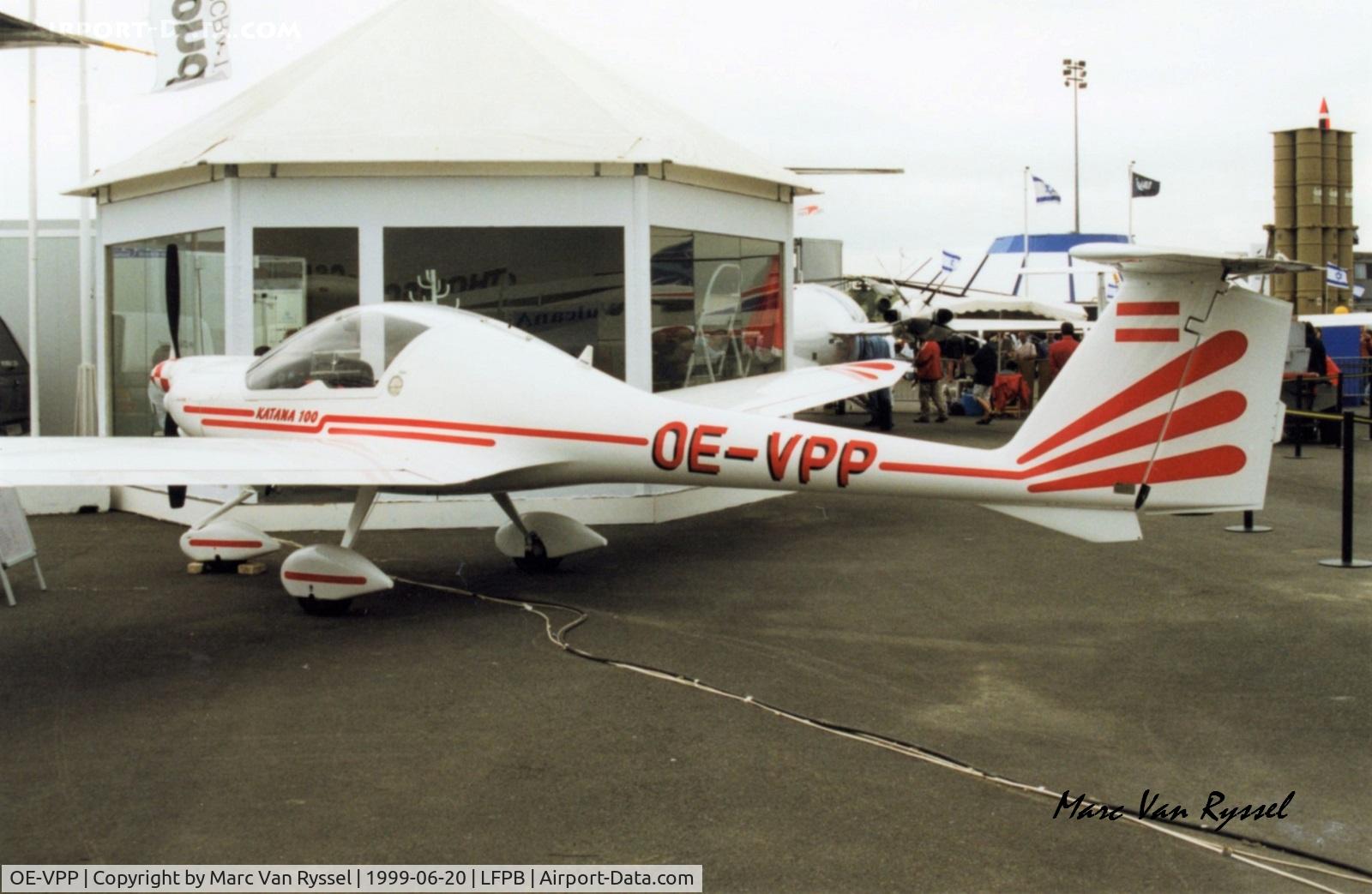 OE-VPP, HOAC DV-20 Katana C/N 20125, Paris Air Show 1999.