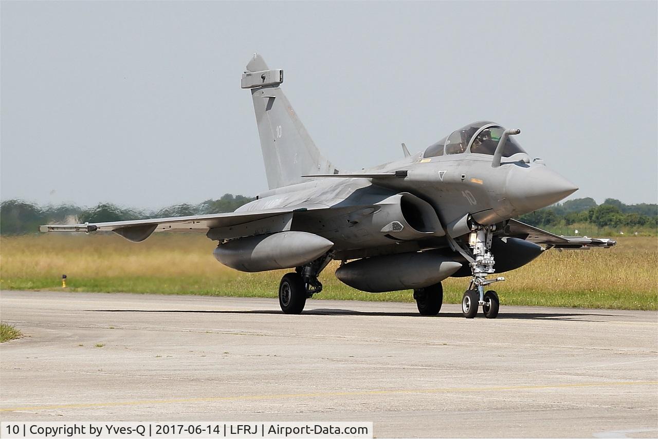 10, 2002 Dassault Rafale M C/N 10, Dassault Rafale M, Taxiing to flight line, Landivisiau Naval Air Base (LFRJ) Tiger Meet 2017