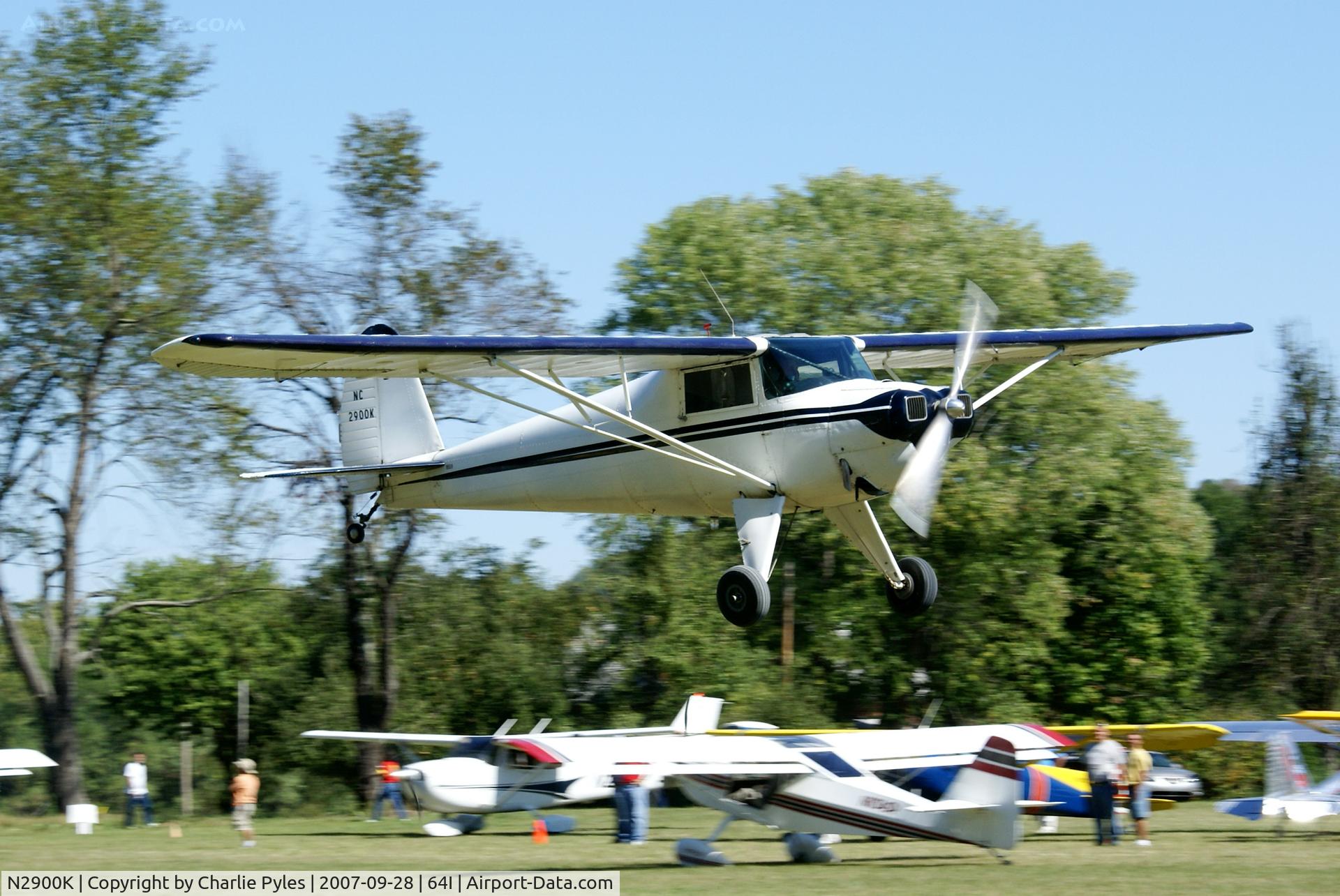 N2900K, 1947 Luscombe 8A C/N 5627, Lee Bottom