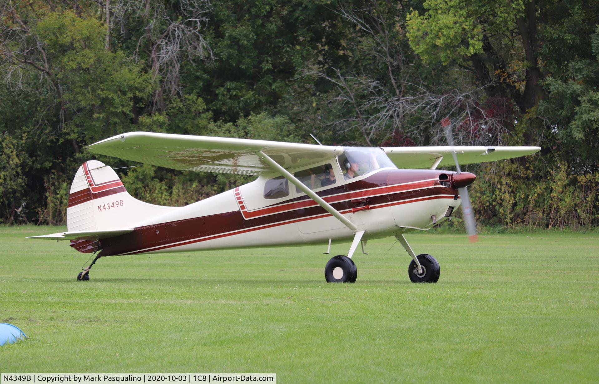 N4349B, 1955 Cessna 170B C/N 26693, Cessna 170B