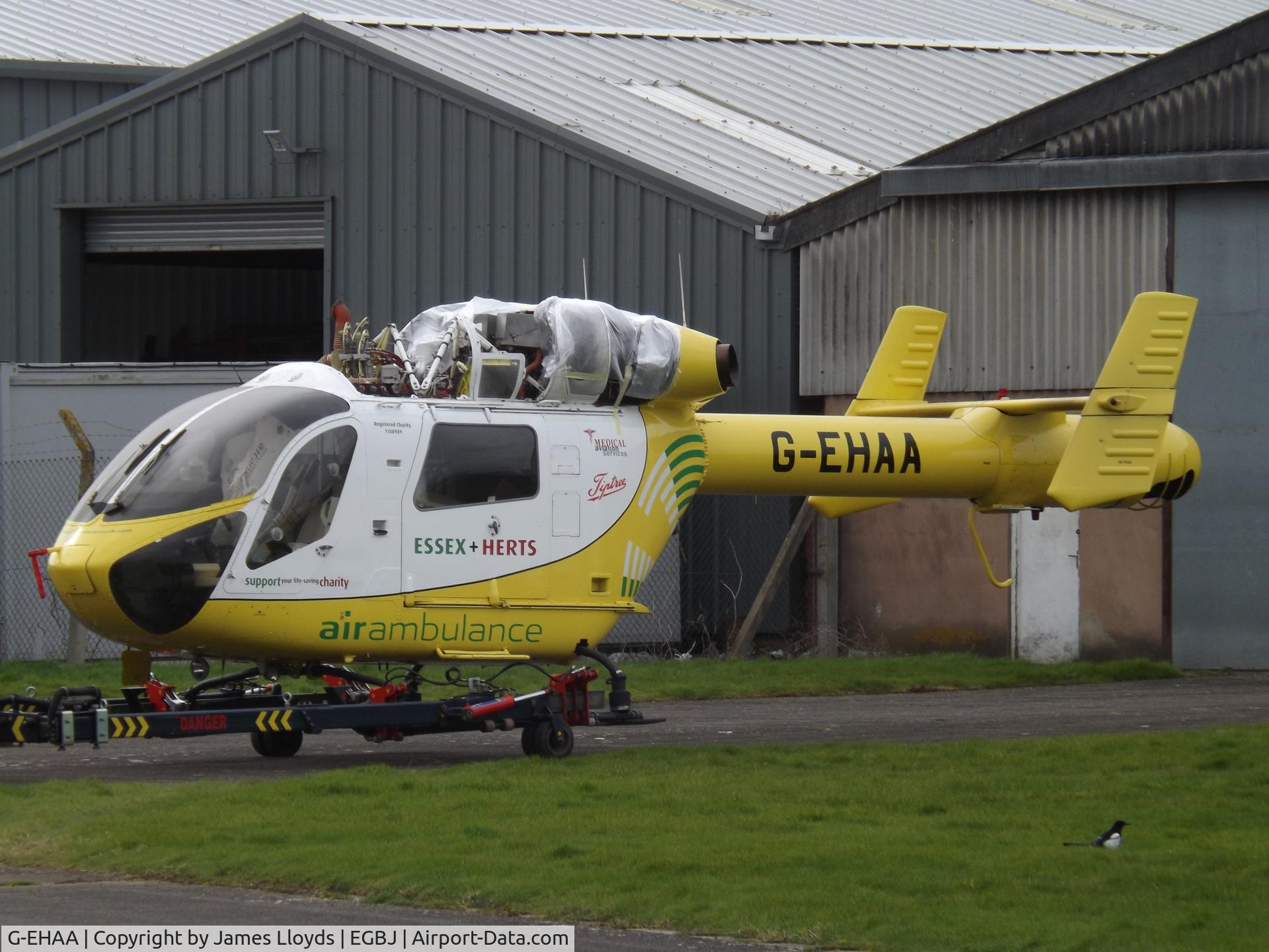 G-EHAA, 2000 McDonnell Douglas MD-902 Explorer C/N 900-00079, At Gloucestershire Airport.