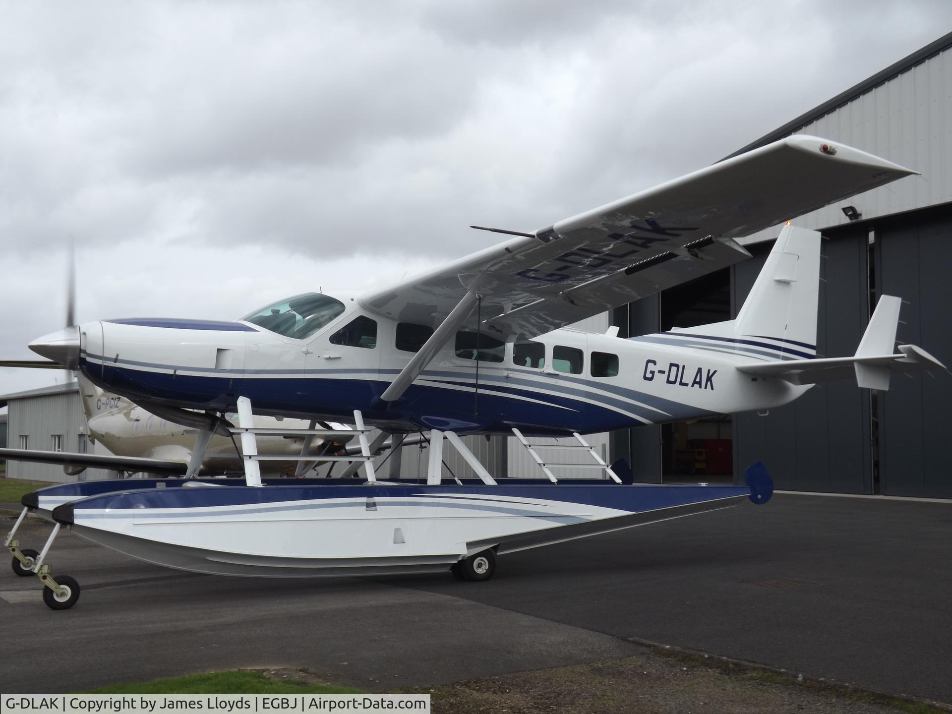G-DLAK, 2001 Cessna 208 Caravan I C/N 20800340, At Gloucestershire Airport.