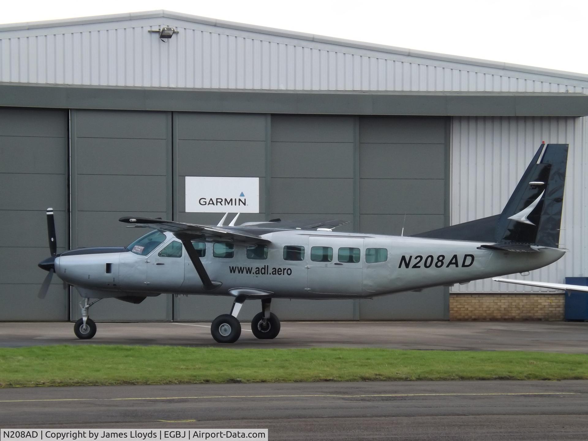 N208AD, 1992 Cessna 208B Grand Caravan C/N 208B0327, At Gloucestershire Airport.