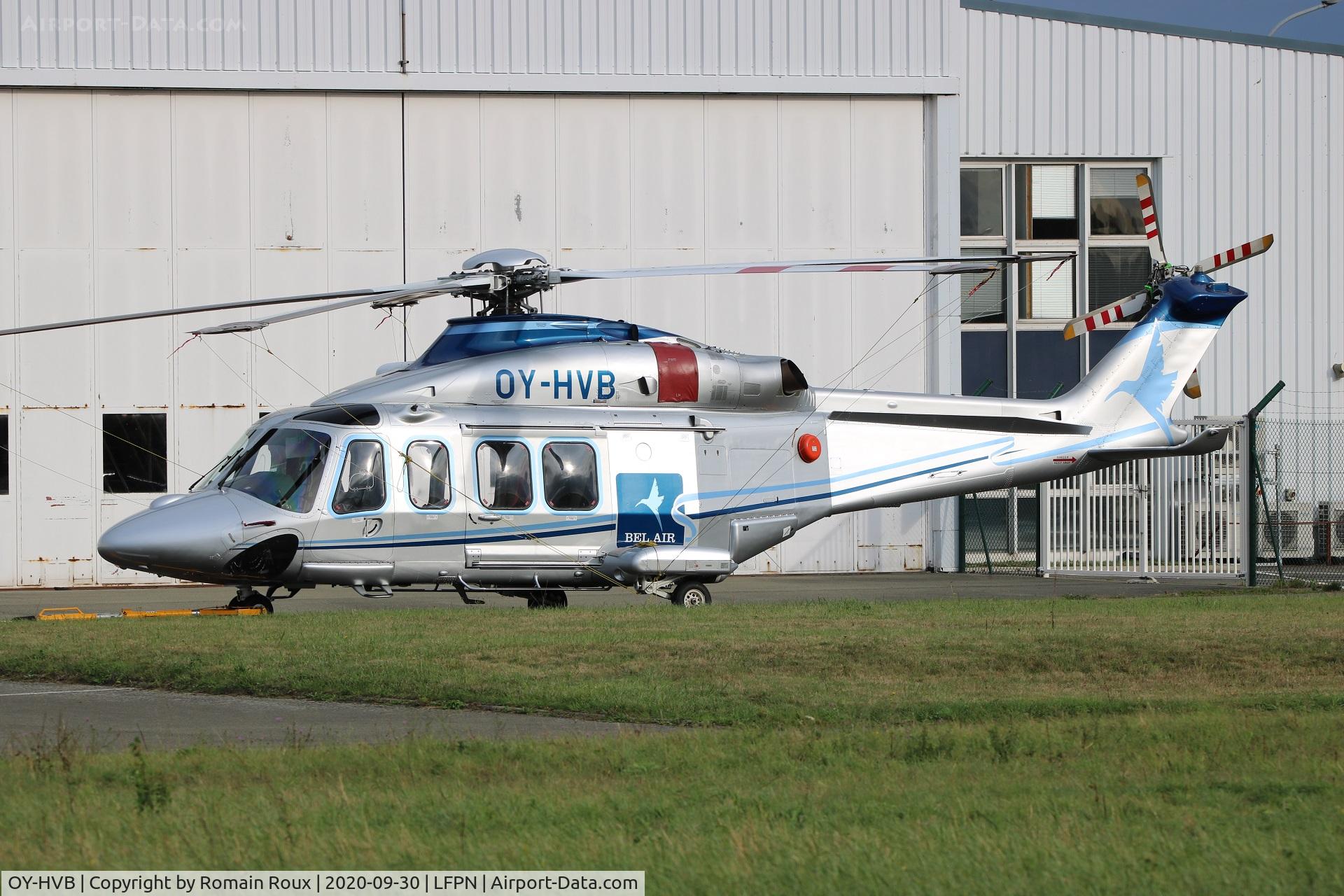 OY-HVB, 2013 AgustaWestland AW-139 C/N 31480, Parked