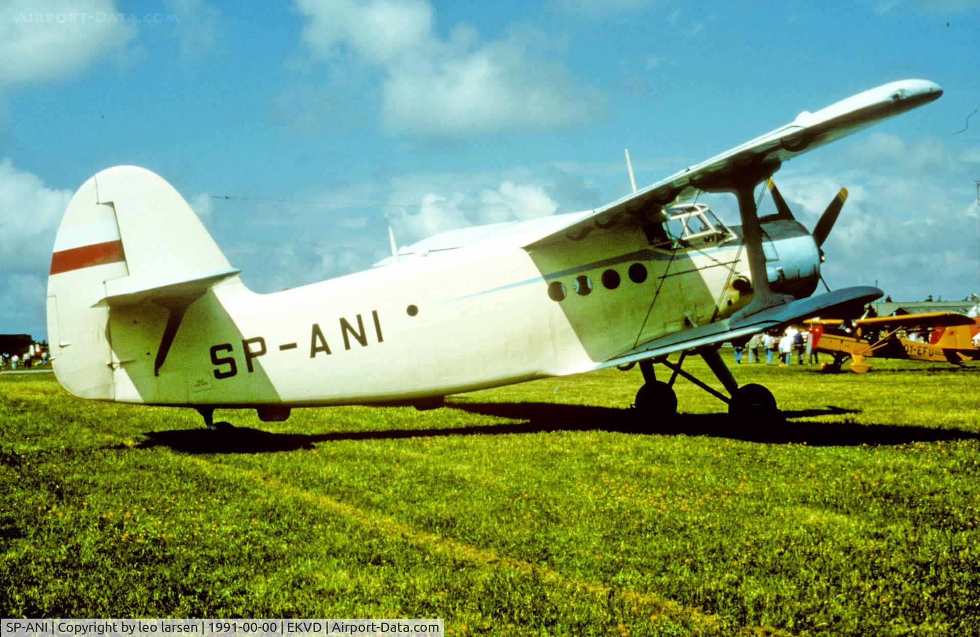 SP-ANI, 1967 Antonov An-2TD C/N 1G85-56, Vamdrup 1991