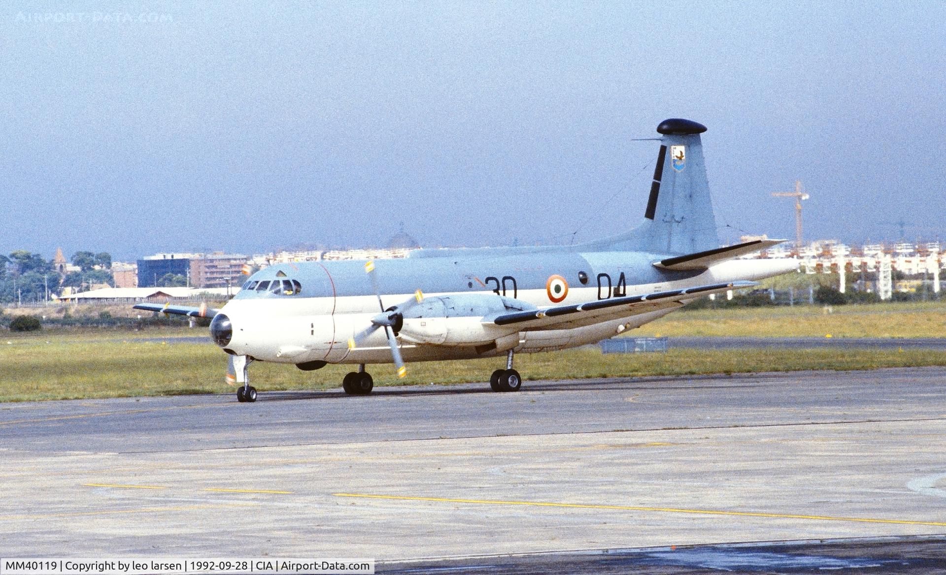MM40119, Breguet 1150 Atlantic C/N 81, Rome Ciampino 28.9.1992