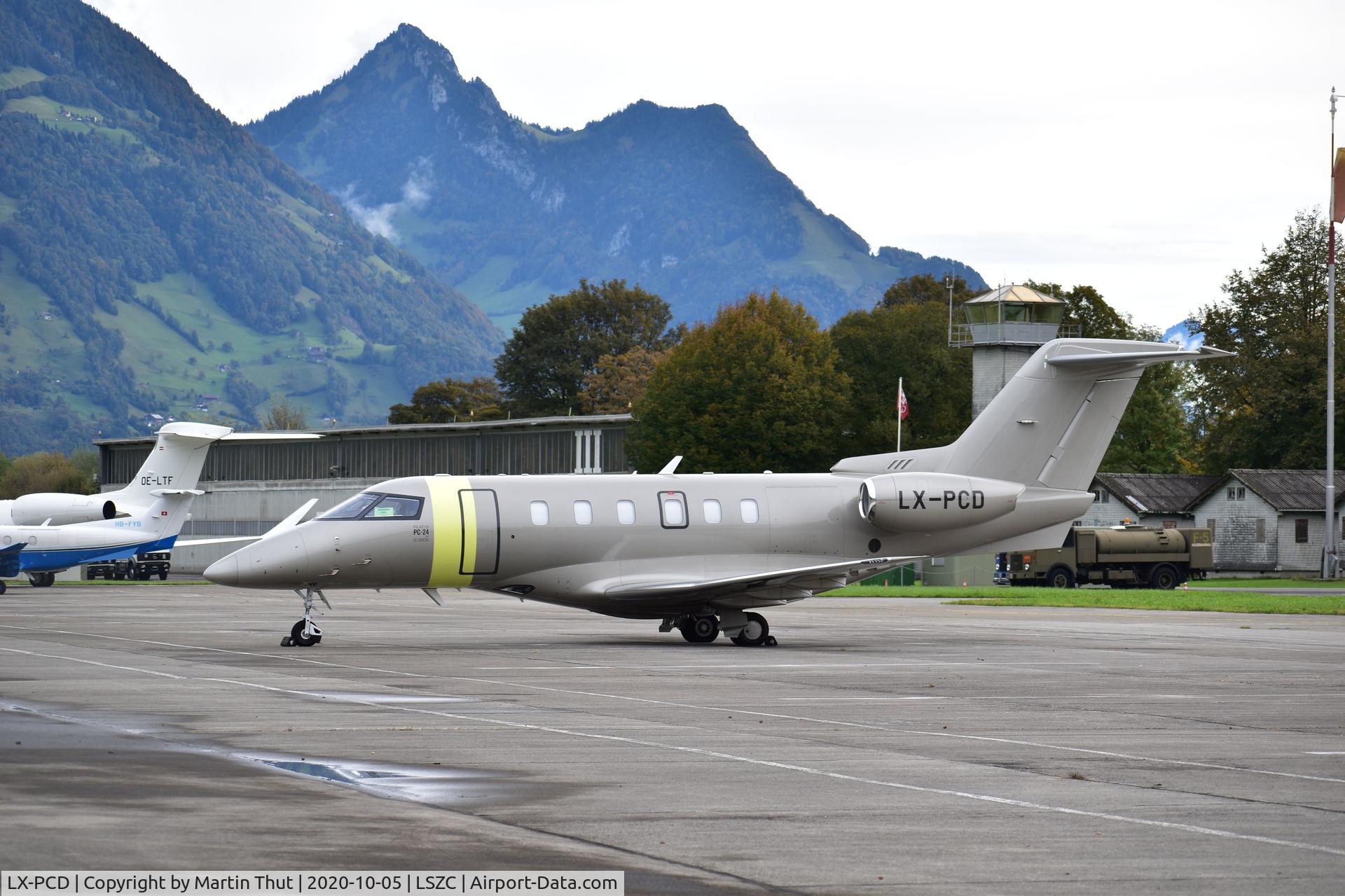 LX-PCD, 2020 Pilatus PC-24 C/N 175, Nice place