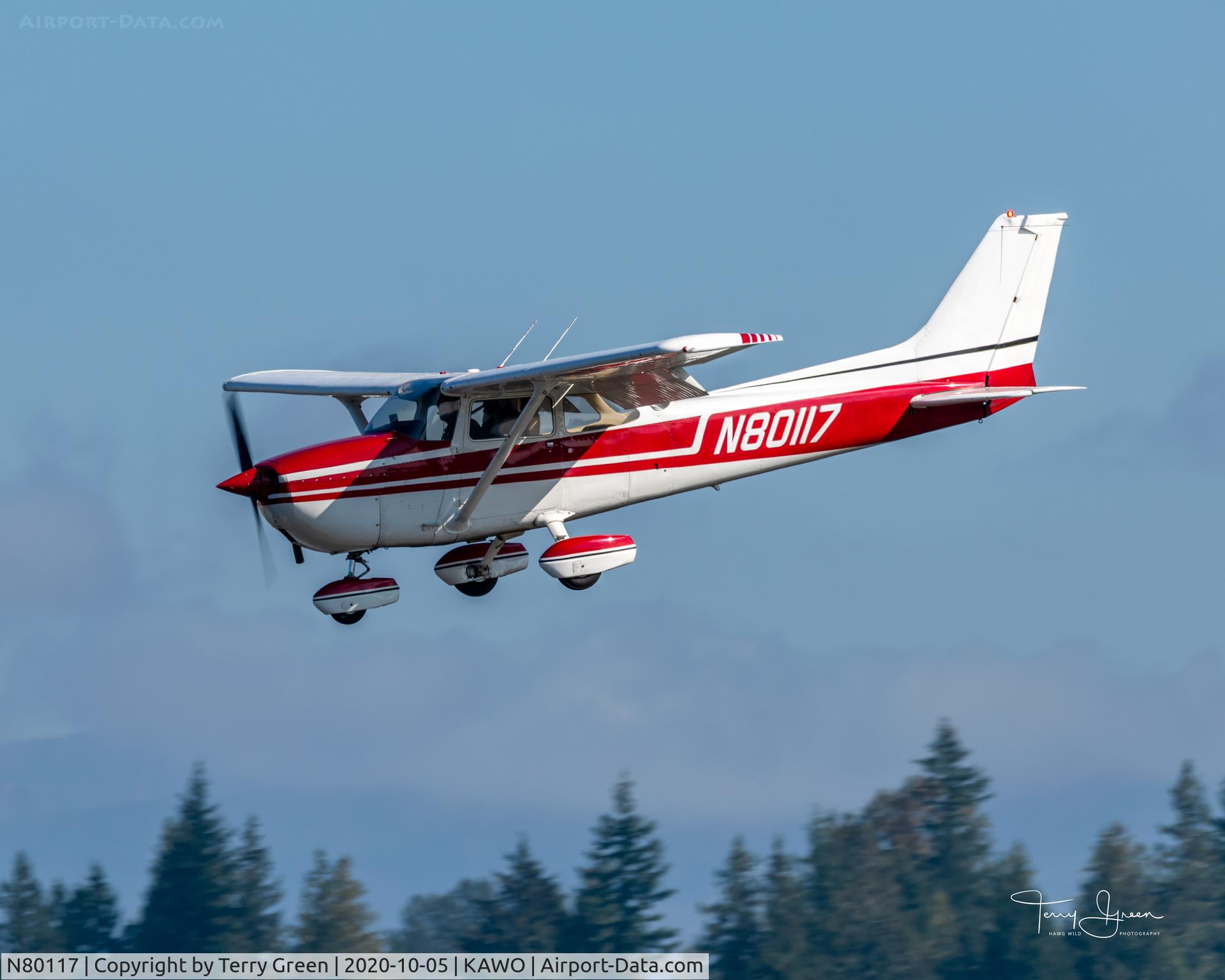 N80117, 1975 Cessna 172M C/N 17266381, KAWO
