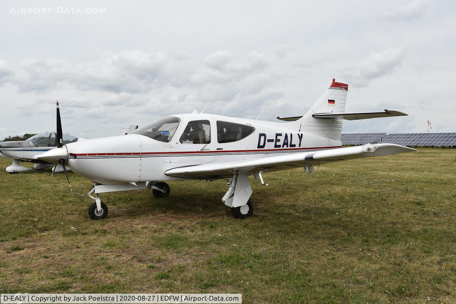 D-EALY, 1993 Rockwell Commander 114B C/N 14585, At Wurtzburg airport