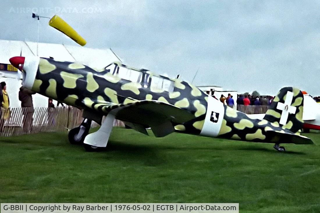 G-BBII, 1950 Fiat G-46-3B C/N 44, G-BBII   (MM52801) Fiat G-46-3B [44] (Ex Italian Air Force) Booker~G 02/05/1976