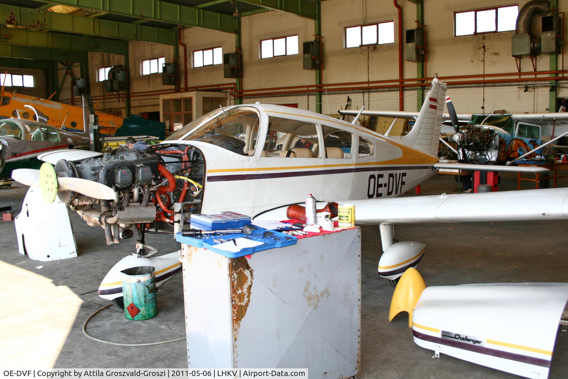 OE-DVF, Piper PA-28-180 C/N 28-7305399, LHKV - Kaposújlak Airport, Hungary