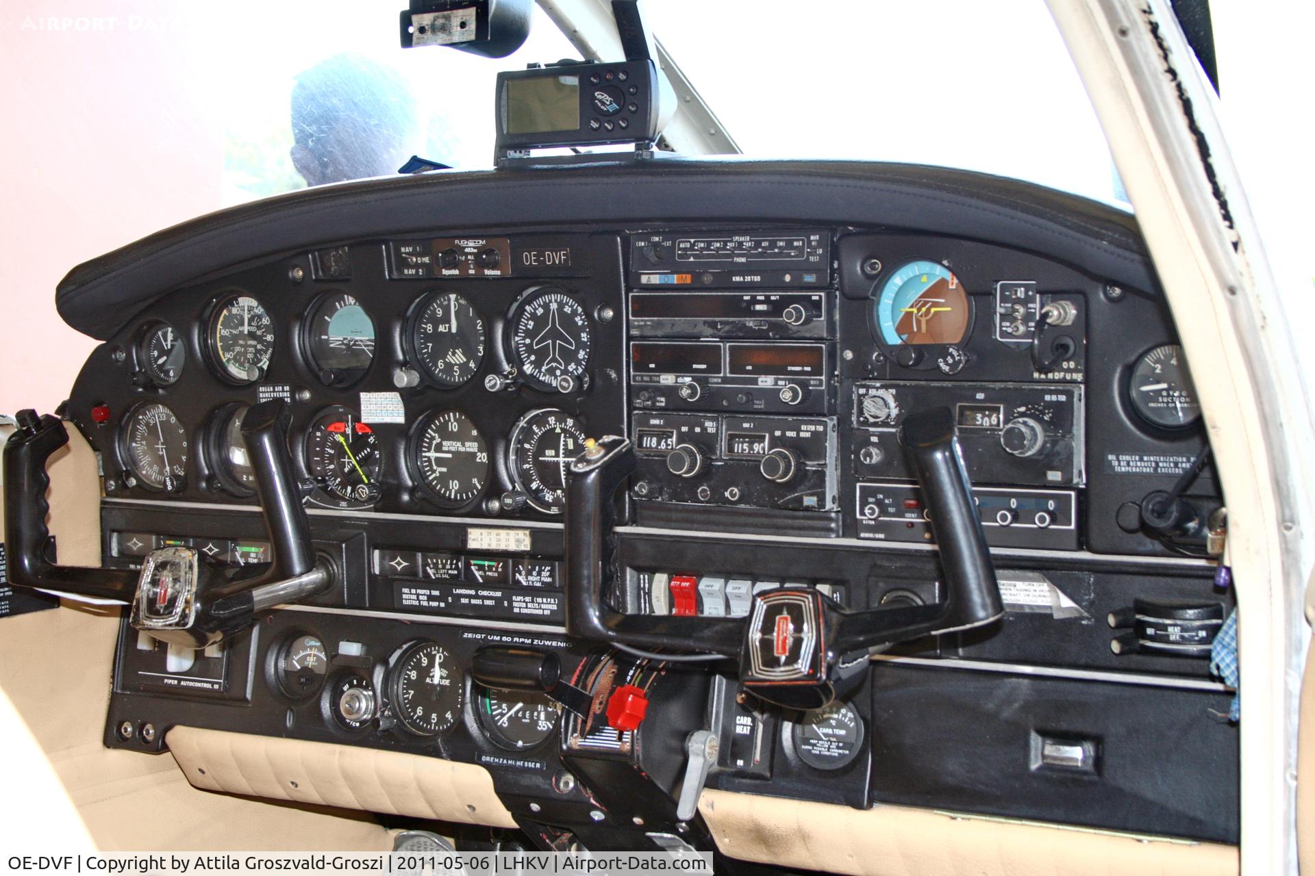 OE-DVF, Piper PA-28-180 C/N 28-7305399, LHKV - Kaposújlak Airport, Hungary
