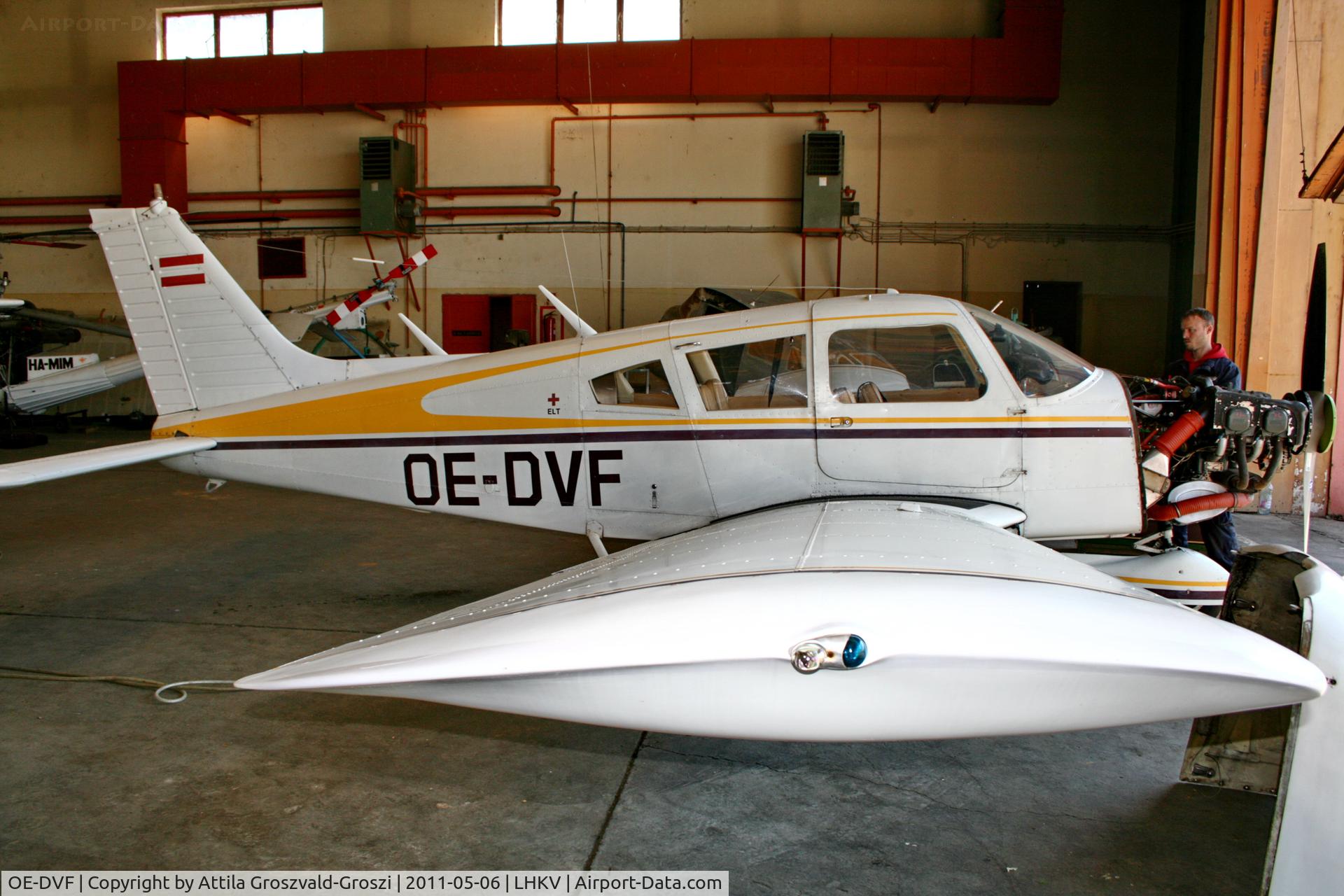 OE-DVF, Piper PA-28-180 C/N 28-7305399, LHKV - Kaposújlak Airport, Hungary