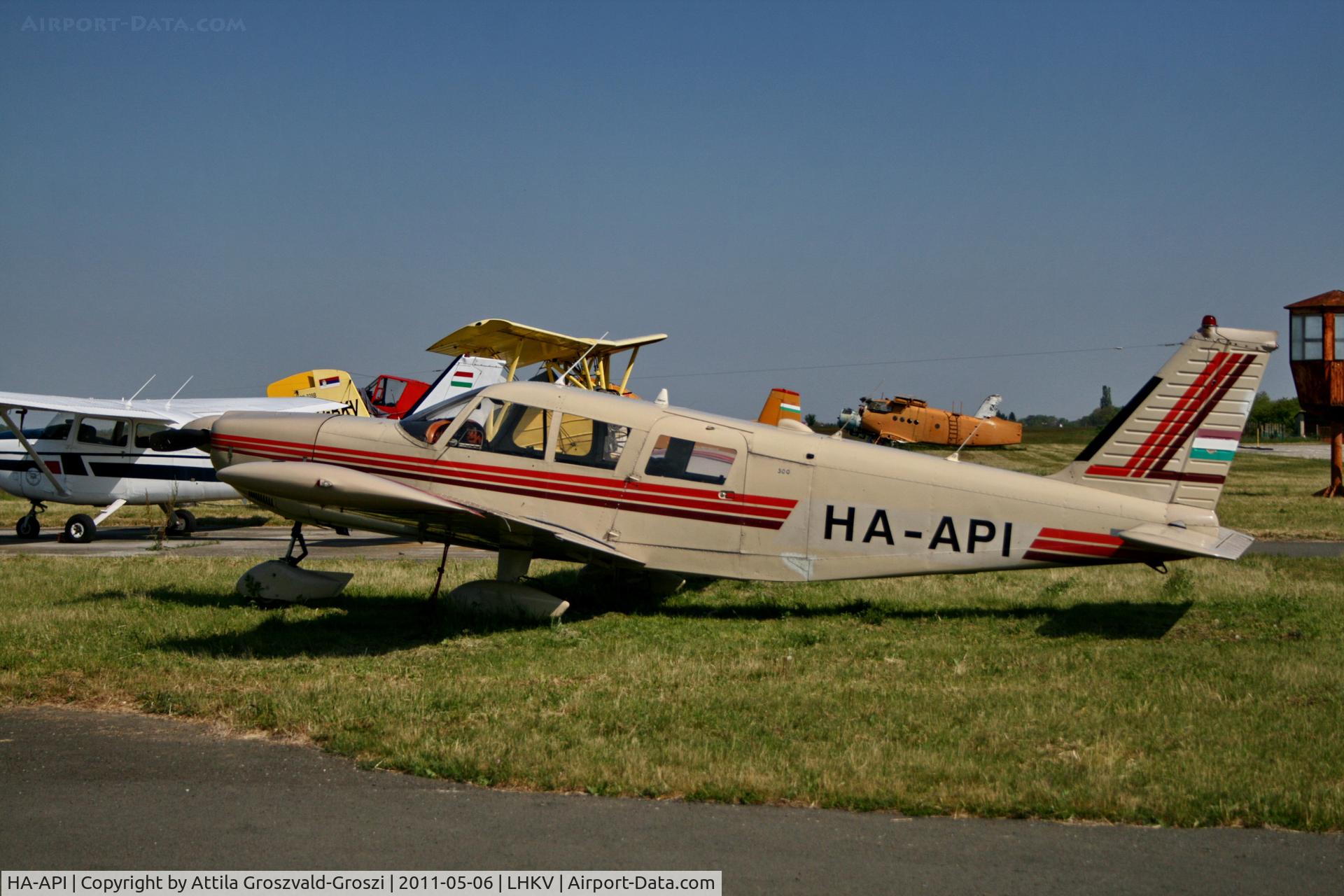 HA-API, 1966 Piper PA-32-300 Cherokee Six Cherokee Six C/N 32-40220, LHKV - Kaposújlak Airport, Hungary