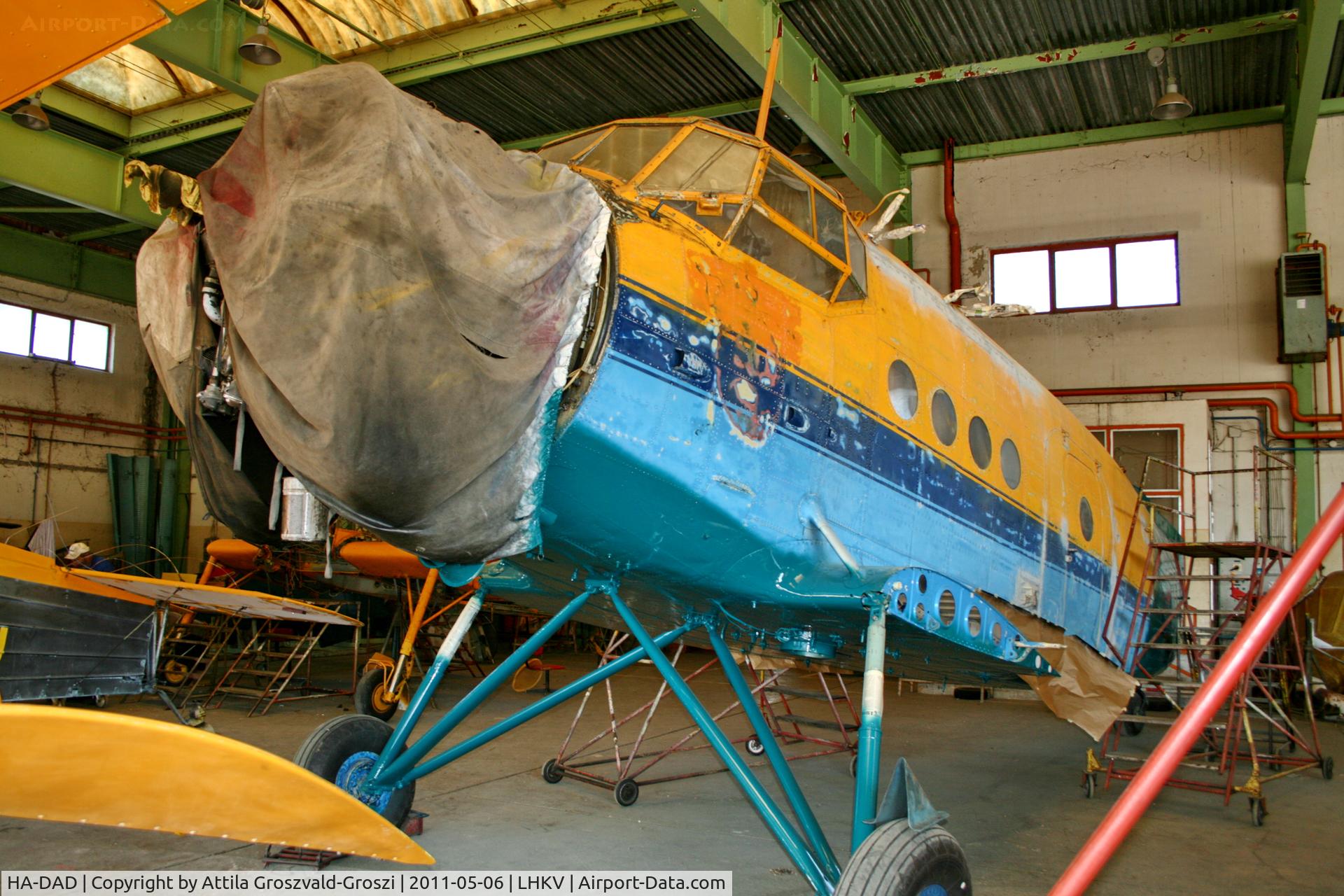 HA-DAD, 1971 PZL-Mielec An-2R C/N 1G122-14, LHKV - Kaposújlak Airport, Hungary