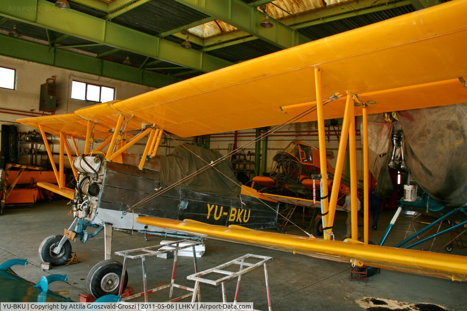 YU-BKU, 1974 Grumman-Schweizer G-164A C/N 1210, LHKV - Kaposújlak Airport, Hungary