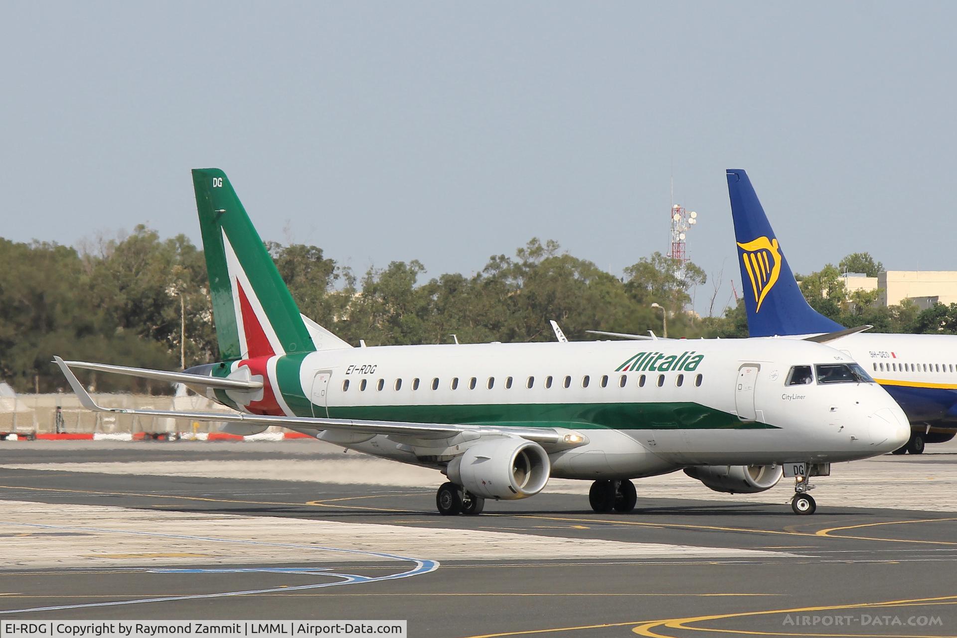 EI-RDG, 2012 Embraer 175LR (ERJ-170-200LR) C/N 17000338, Embraer 175LR EI-RDG Alitalia
