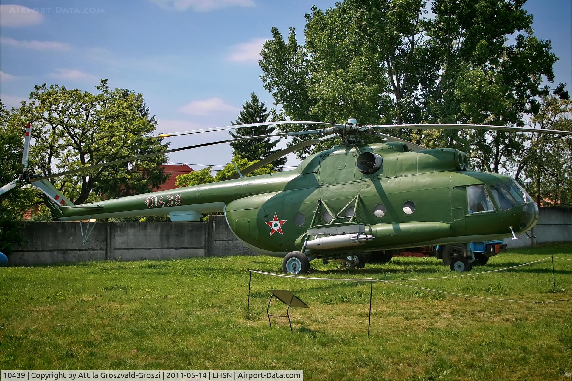 10439, 1973 Mil Mi-8T Hip C/N 10439, LHSN - Szolnok-Szandaszölös Airplane Museum