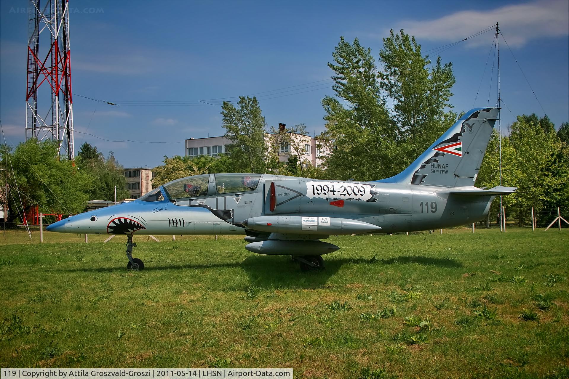 119, 1978 Aero L-39ZO Albatros C/N 831119, LHSN - Szolnok-Szandaszölös Airplane Museum