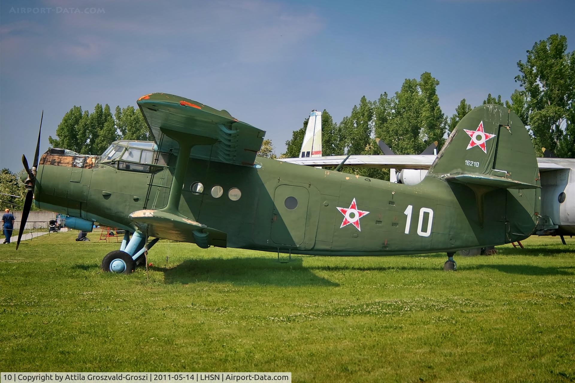 10, 1979 PZL-Mielec An-2R C/N 1G181-38, LHSN - Szolnok-Szandaszölös Airplane Museum