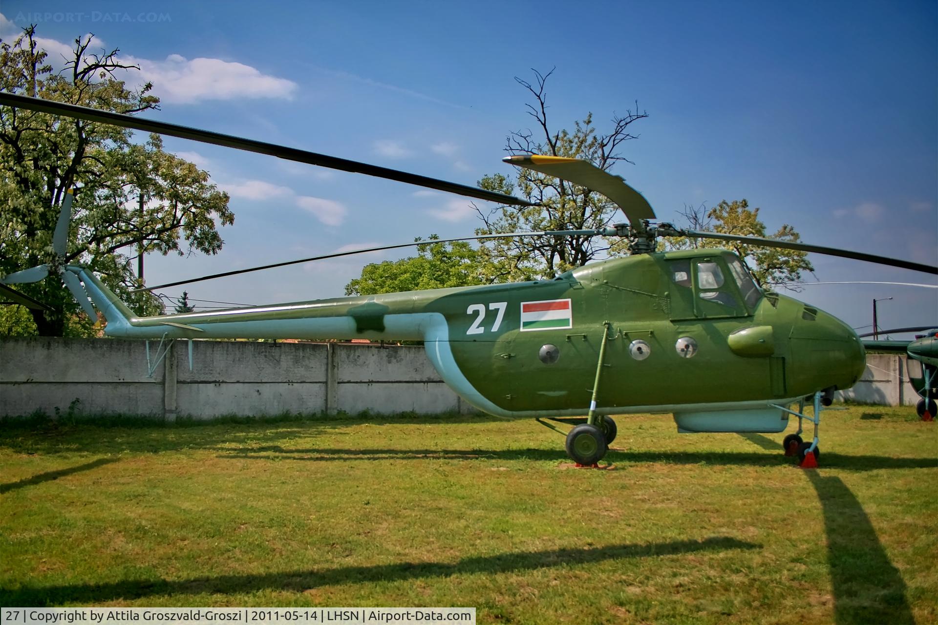 27, 1963 Mil Mi-4A Hound C/N 04146, LHSN - Szolnok-Szandaszölös Airplane Museum
