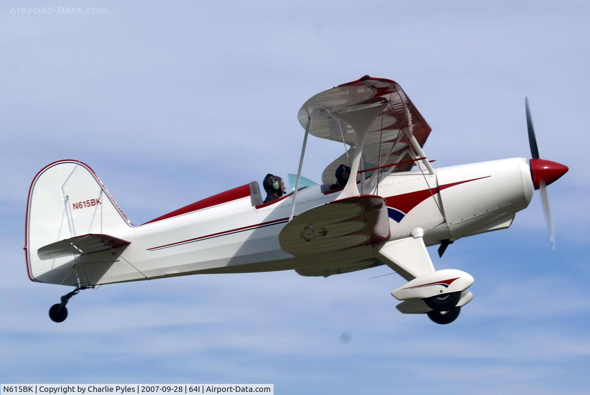 N615BK, 2002 Stolp SA-300 Starduster Too C/N B-001, Lee Bottom