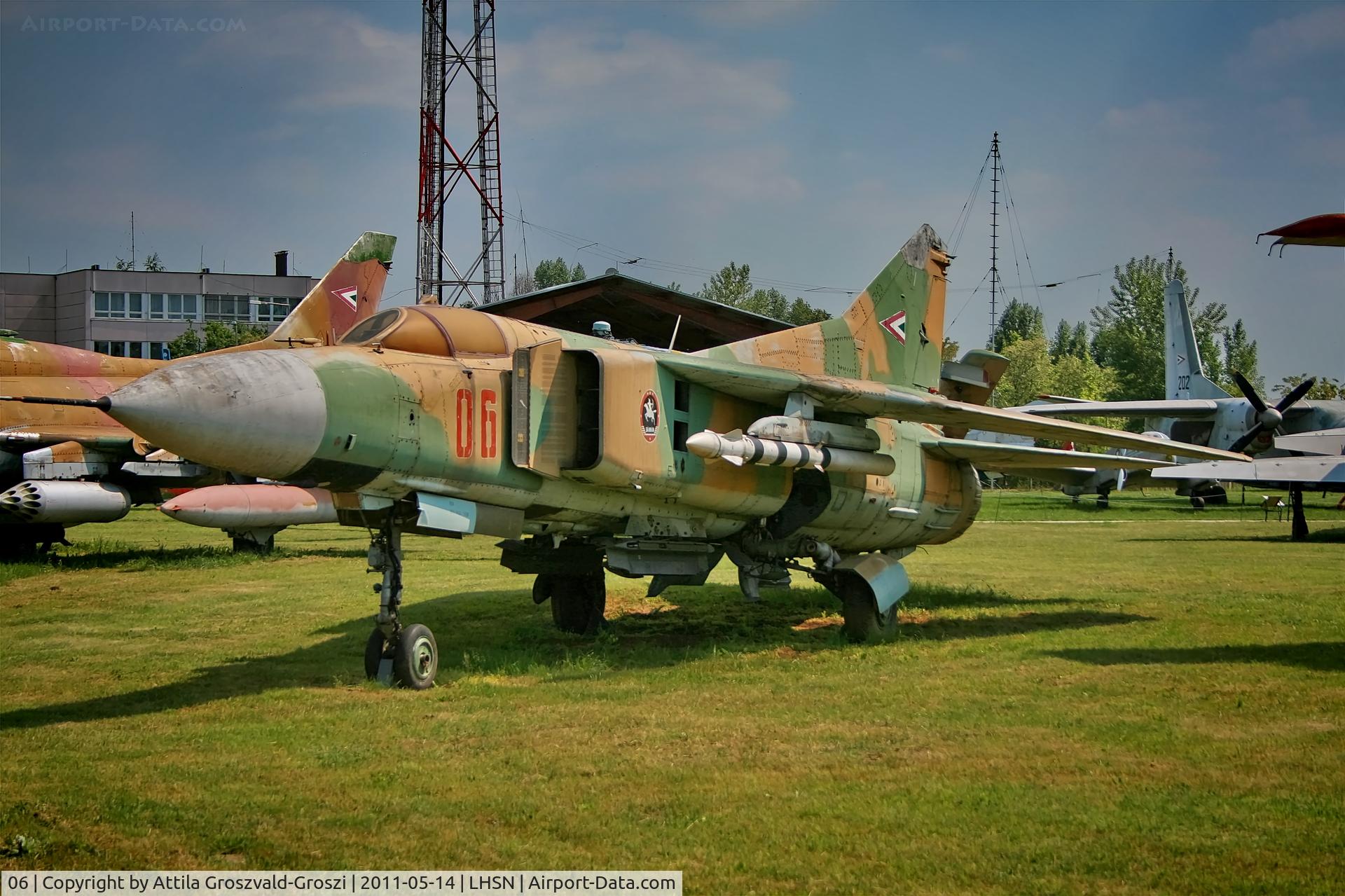 06, 1979 Mikoyan-Gurevich MiG-23MF C/N 0390217165, LHSN - Szolnok-Szandaszölös Airplane Museum