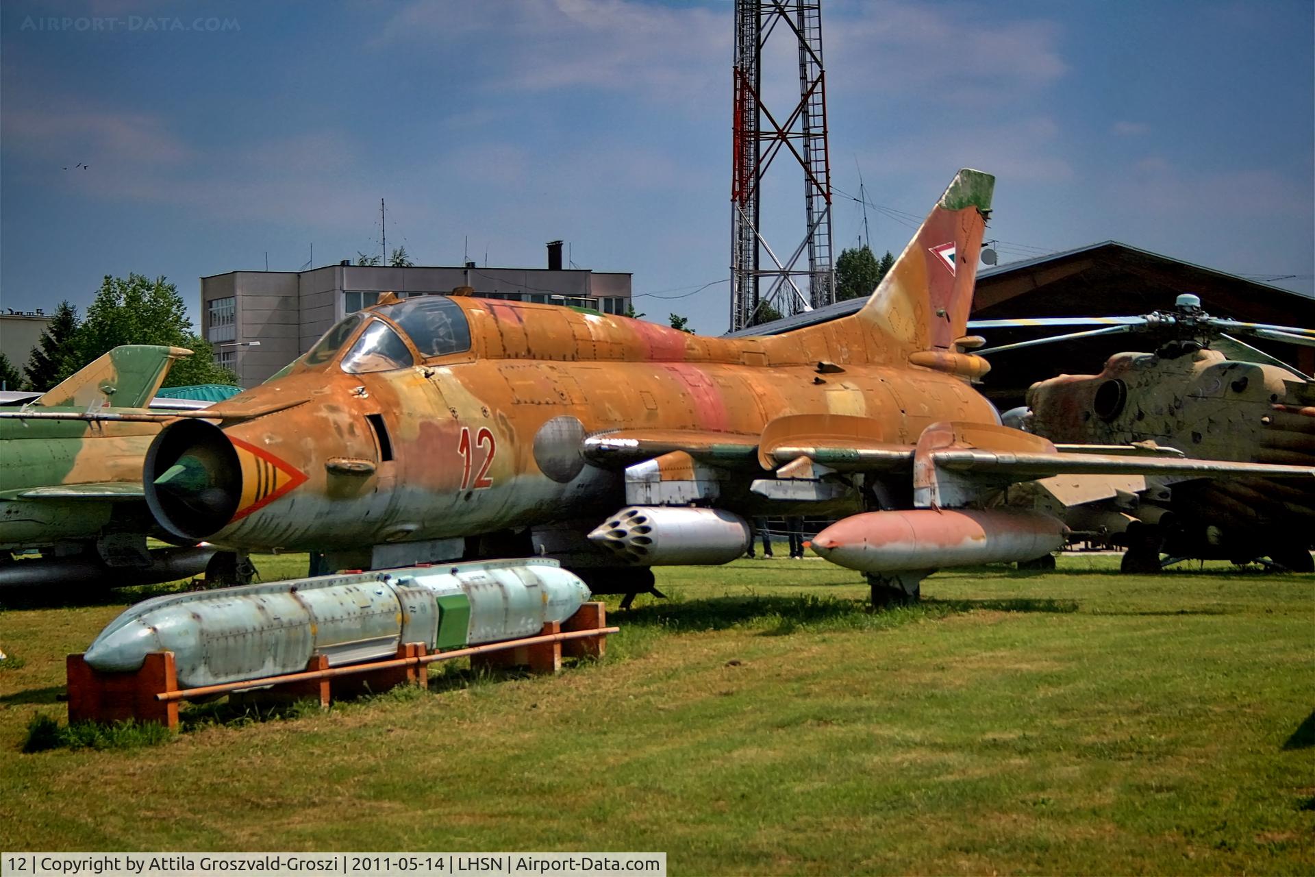12, 1983 Sukhoi Su-22M-3 C/N 51612, LHSN - Szolnok-Szandaszölös Airplane Museum