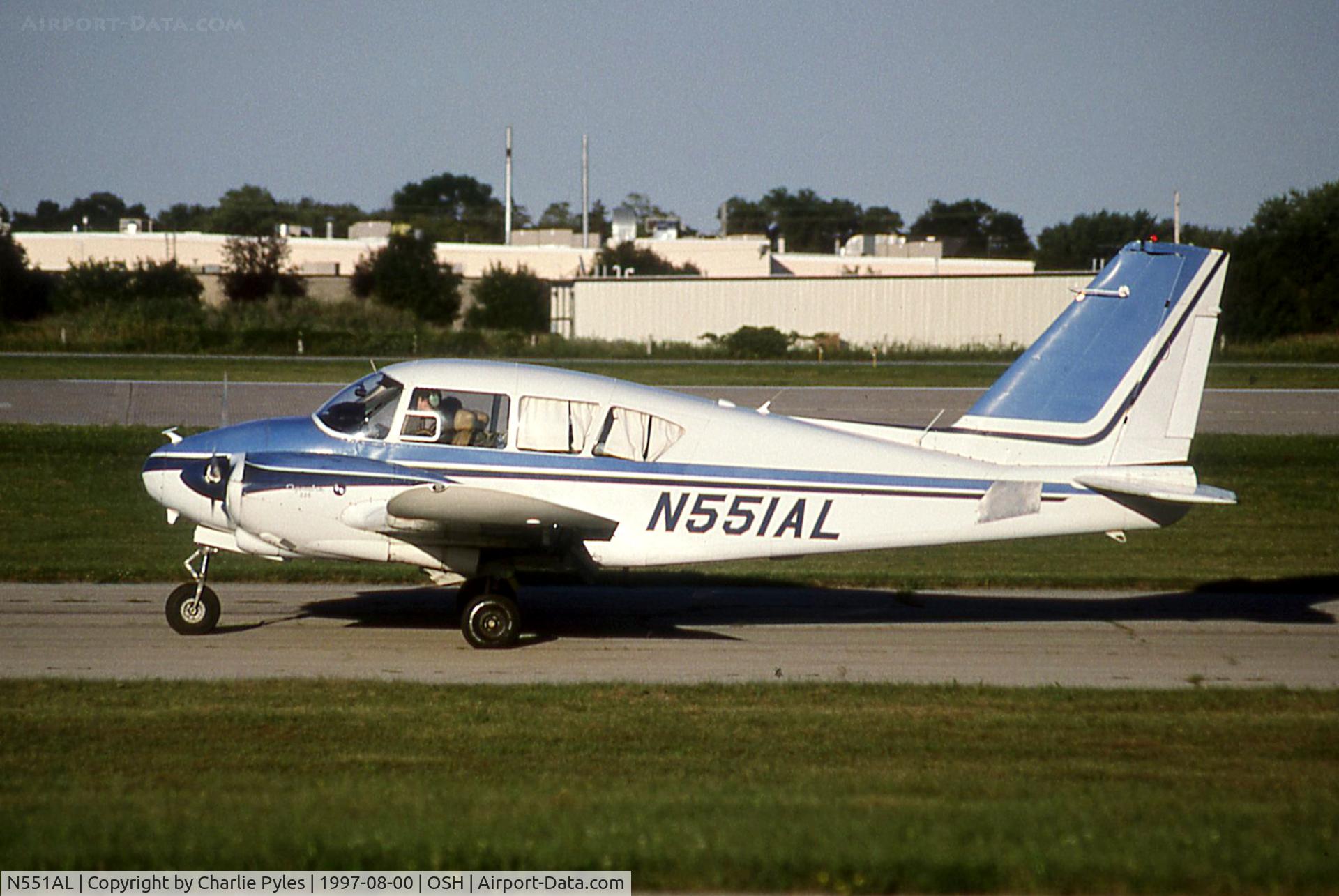 N551AL, 1963 Piper PA-23-235 Apache C/N 27-554, Aztec