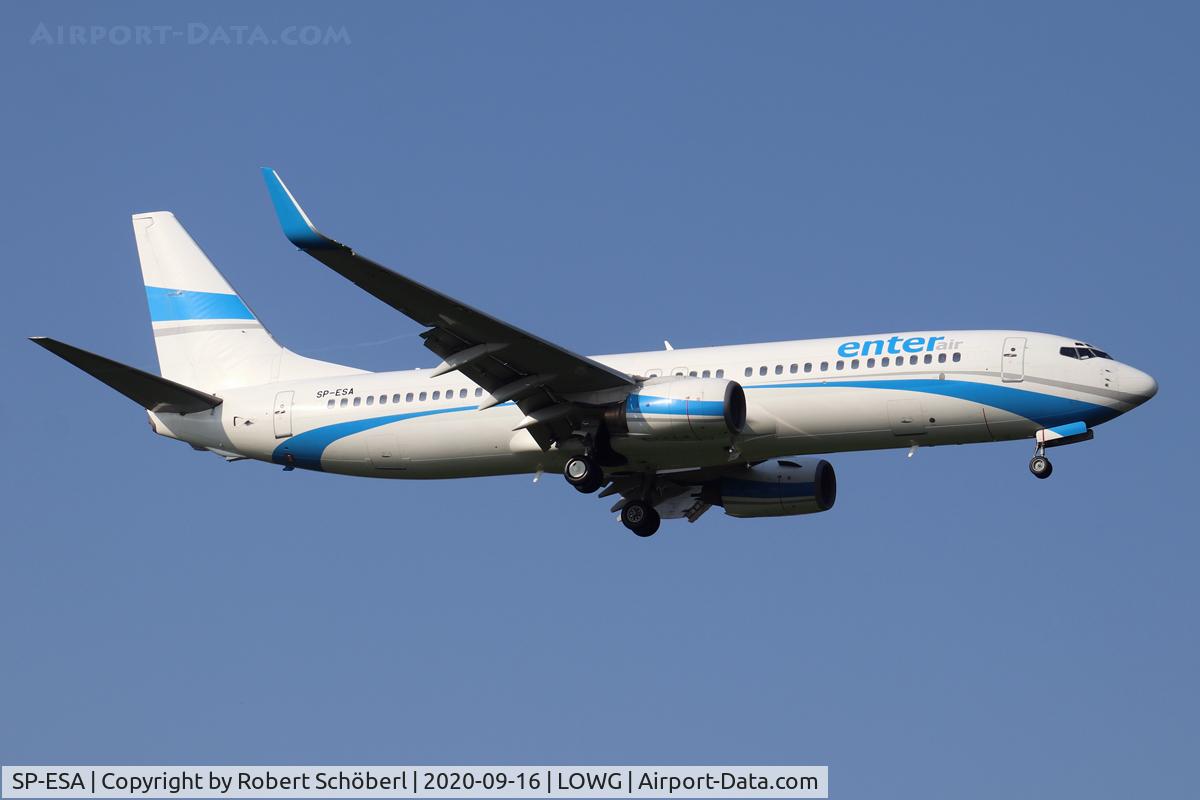 SP-ESA, 2003 Boeing 737-8Q8 C/N 30680, SP-ESA @ LOWG 2020