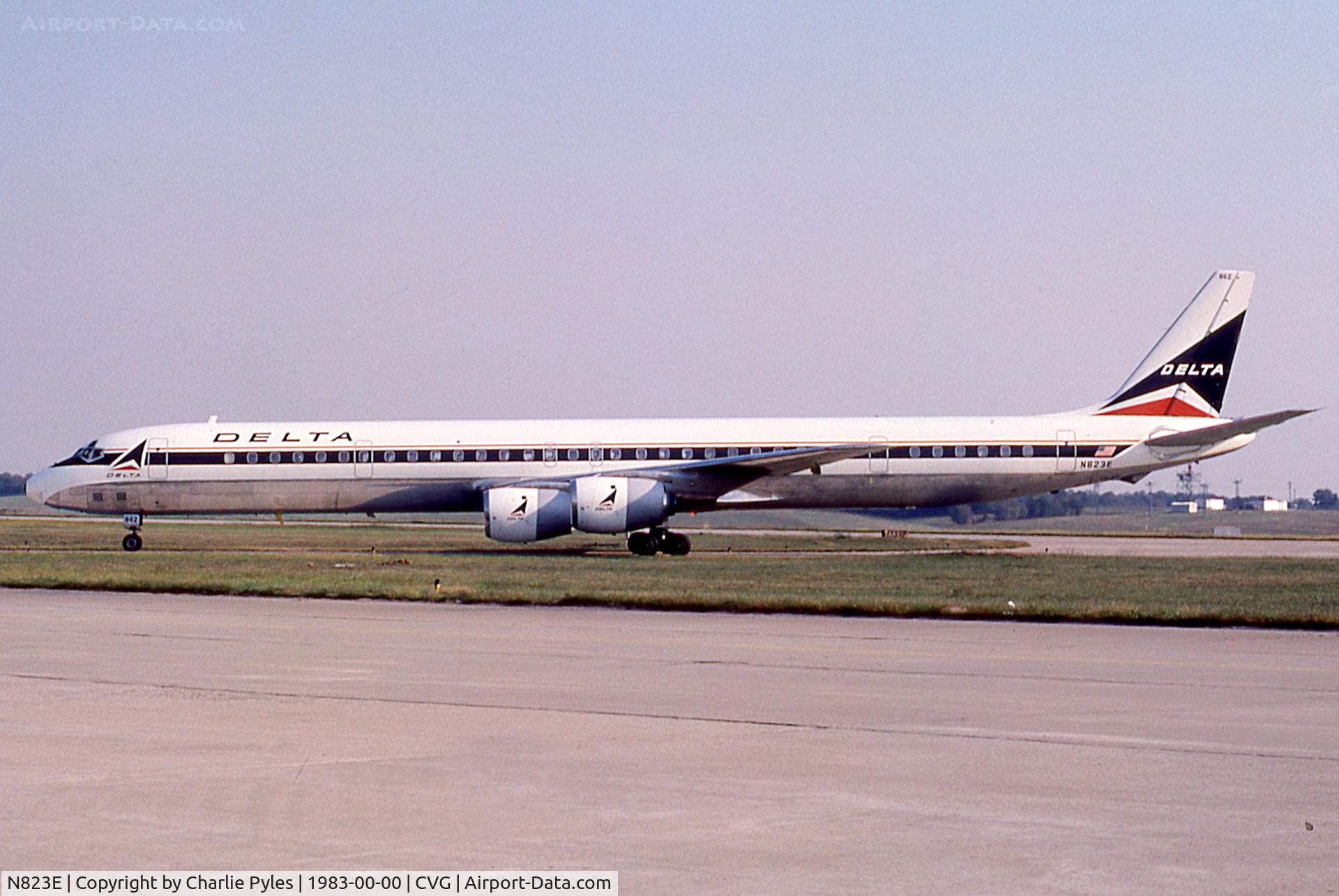 N823E, 1967 Douglas DC-8-71F C/N 45914, ex DL then UPS