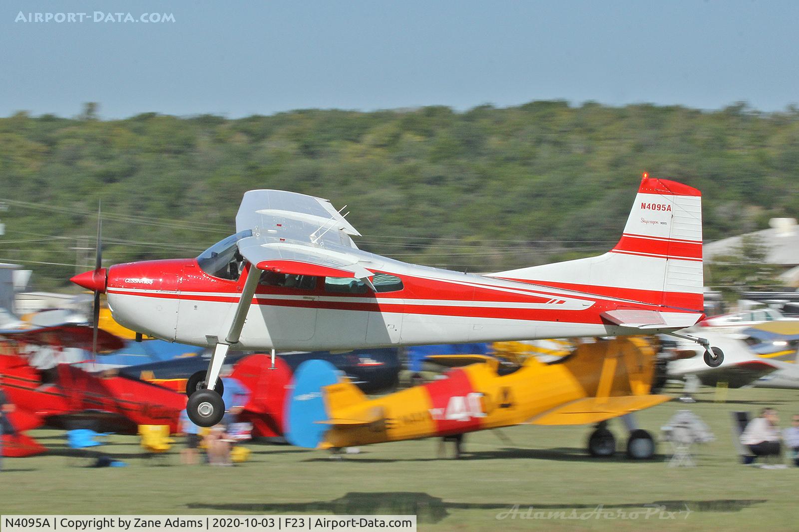 N4095A, 1979 Cessna A185F Skywagon 185 C/N 18503910, At the 2020 Ranger Airfield Fly-in