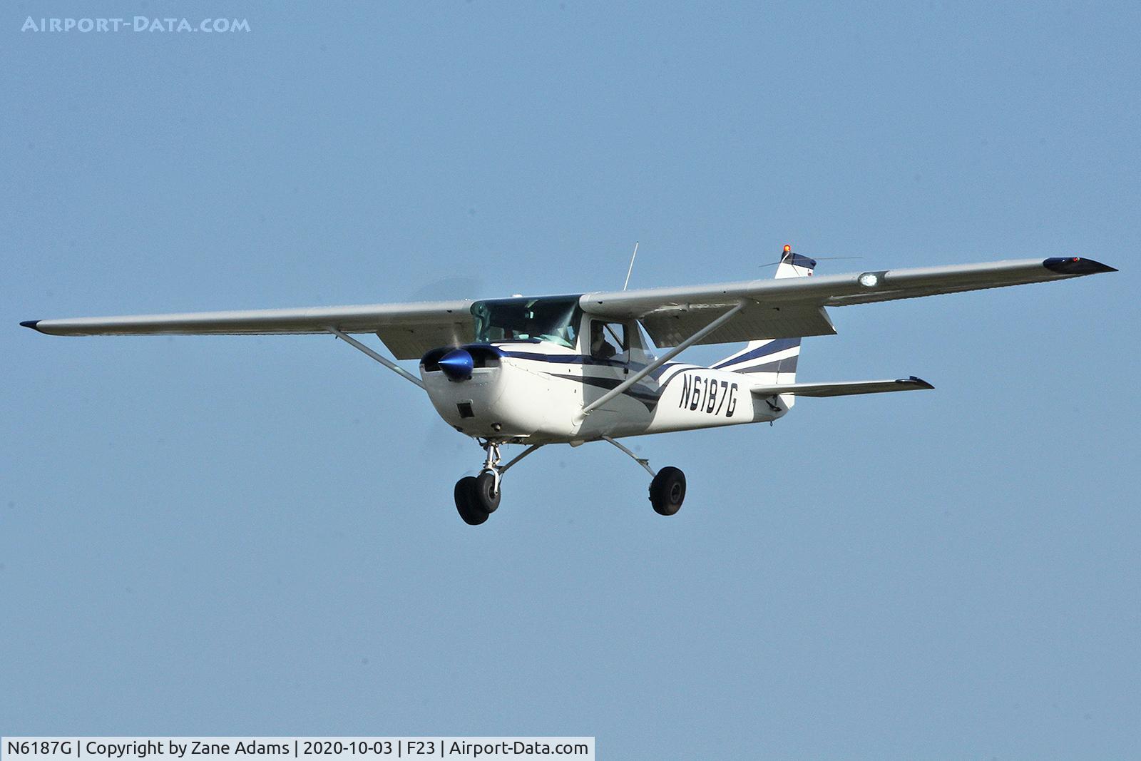 N6187G, 1969 Cessna 150K C/N 15071687, At the 2020 Ranger Airfield Fly-in