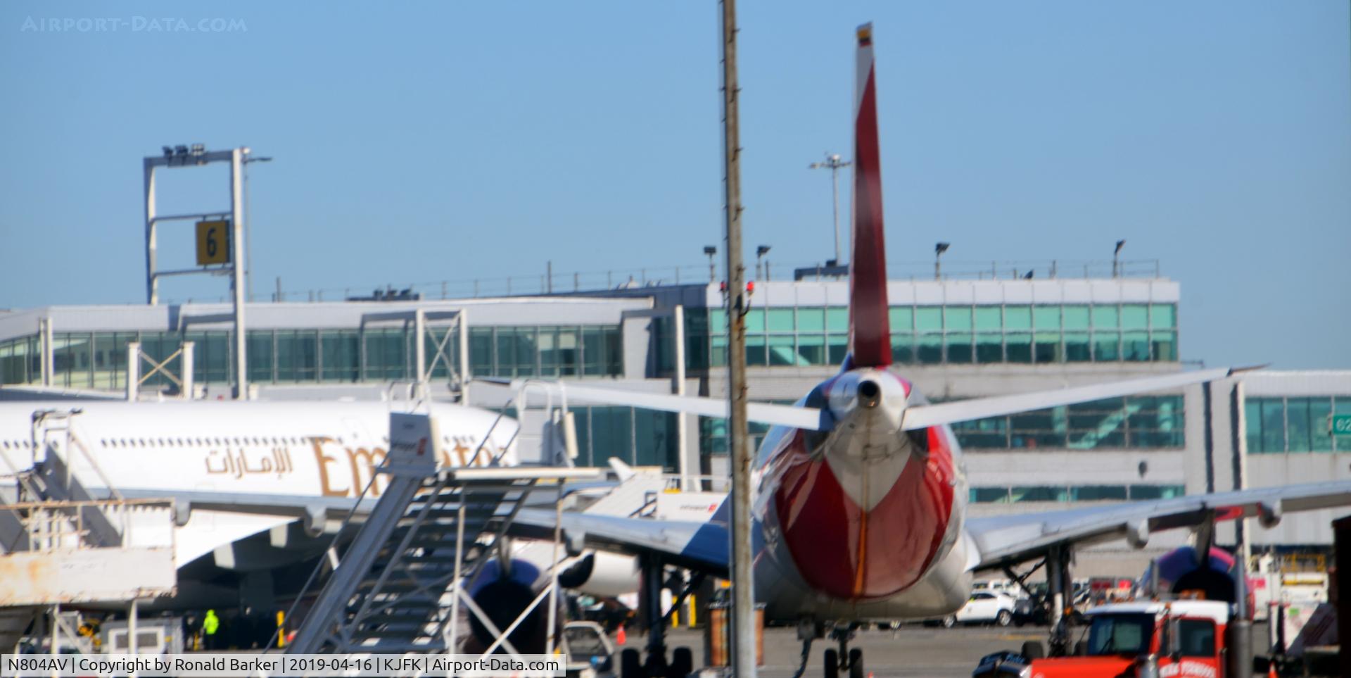 N804AV, 2013 Airbus A330-343 C/N 1378, Parked JFK