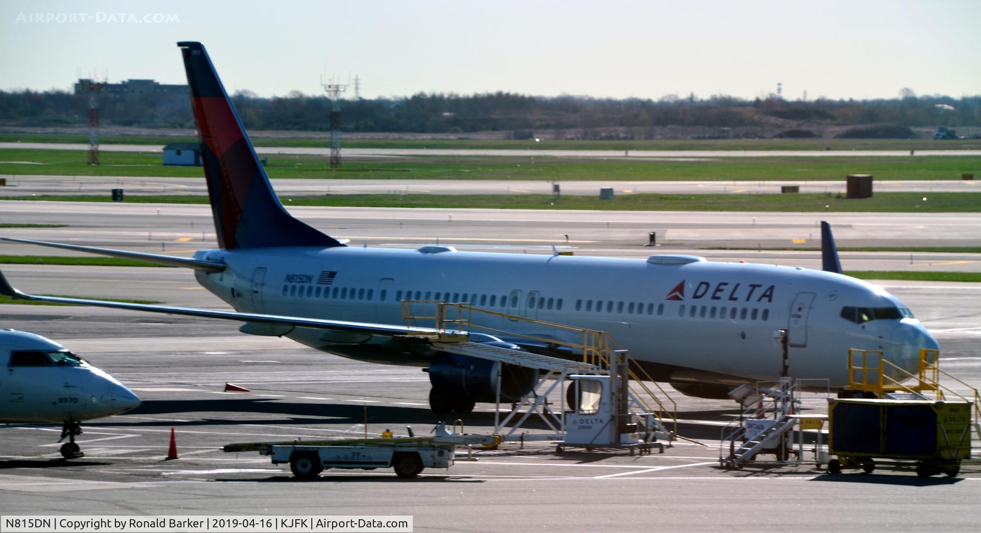 N815DN, 2014 Boeing 737-932/ER C/N 31926, Parked JFK