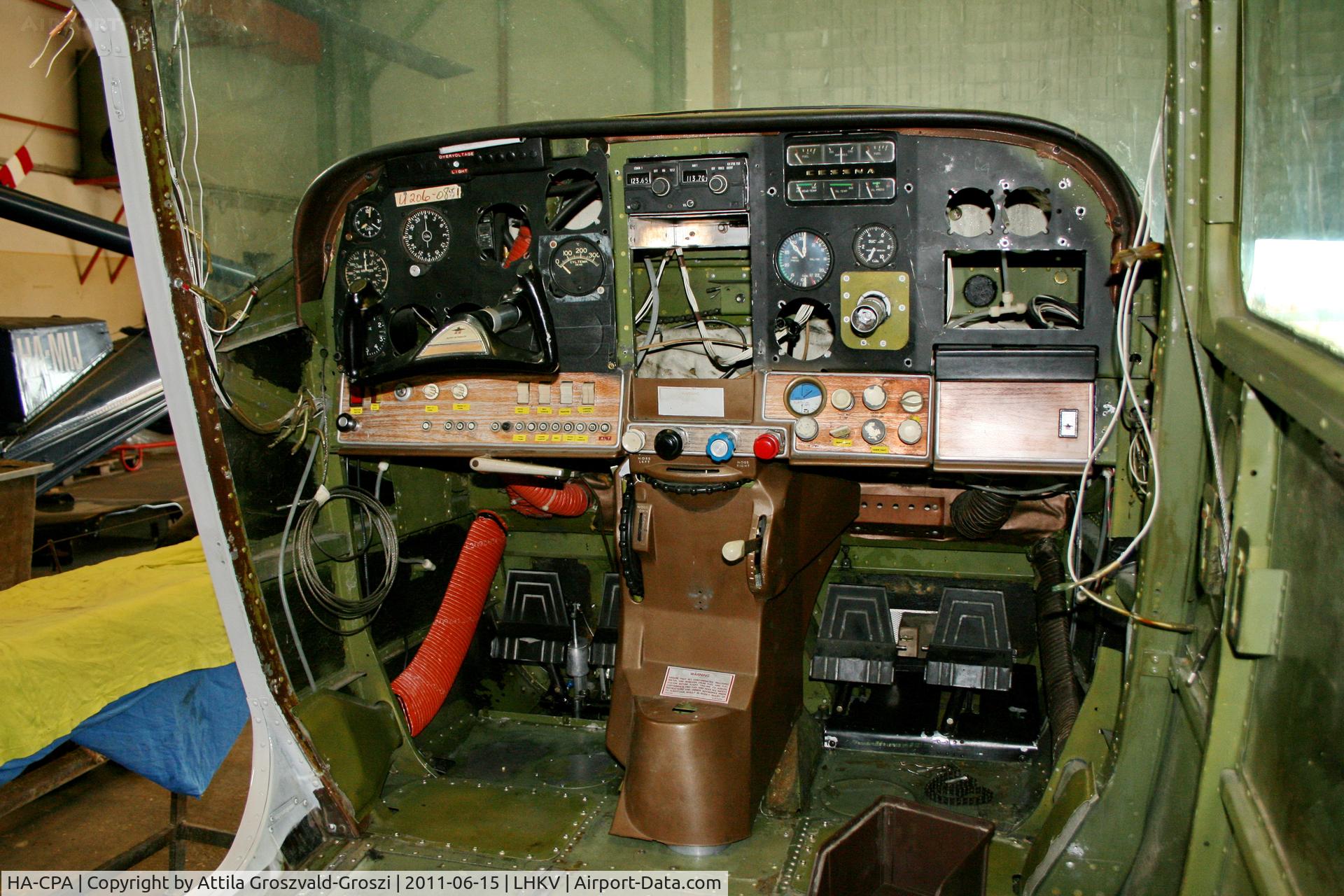 HA-CPA, 1967 Cessna U206B Super Skywagon C/N U206-0851, LHKV - Kaposújlak Airport, Hungary