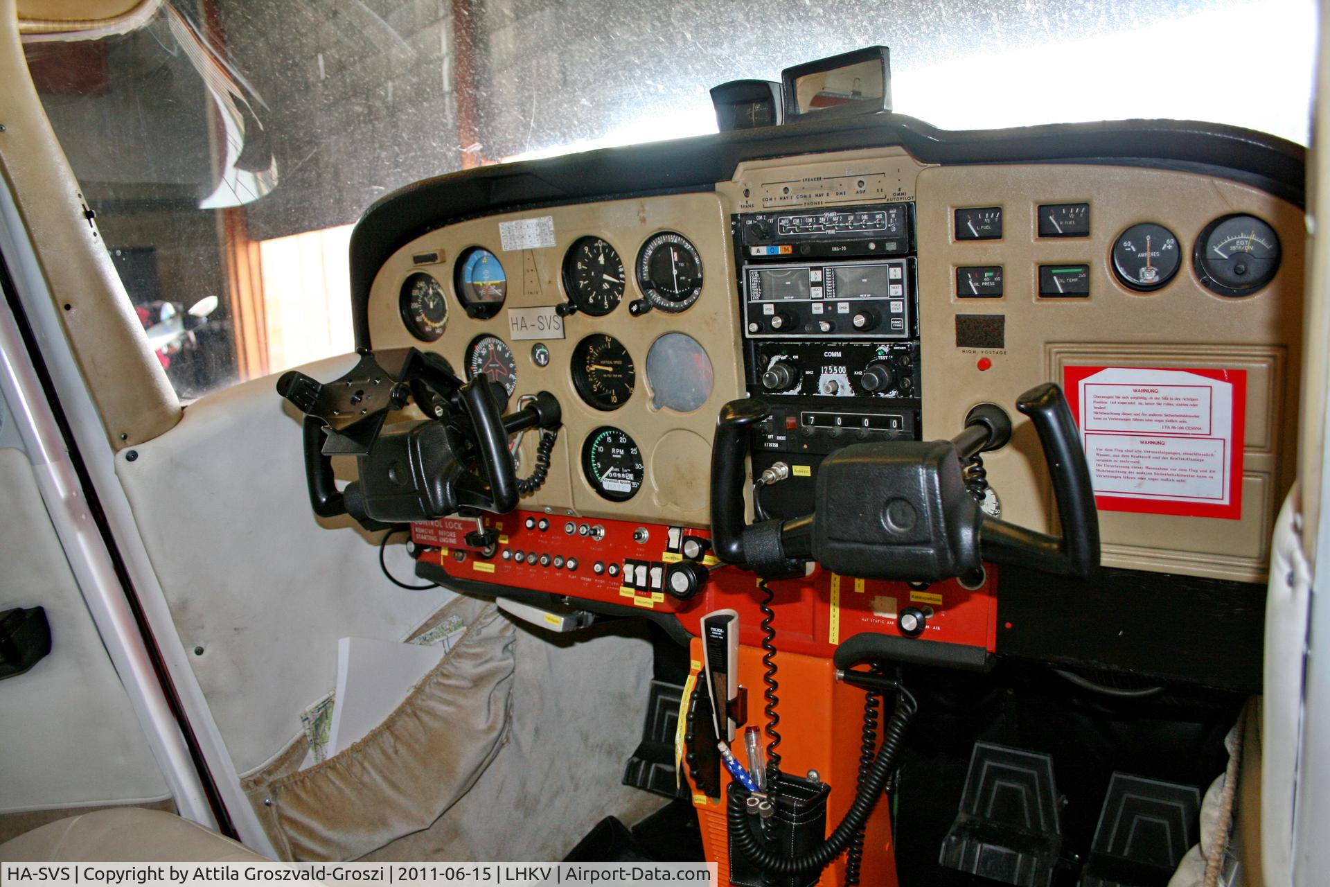 HA-SVS, Cessna 172M Skyhawk C/N 17201017, LHKV - Kaposújlak Airport, Hungary