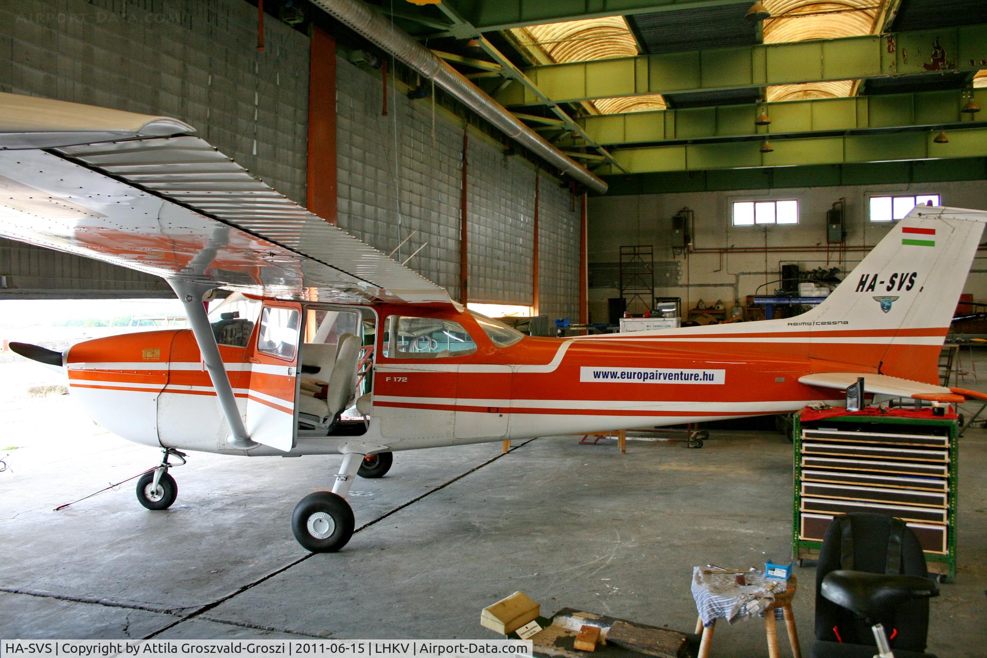 HA-SVS, Cessna 172M Skyhawk C/N 17201017, LHKV - Kaposújlak Airport, Hungary