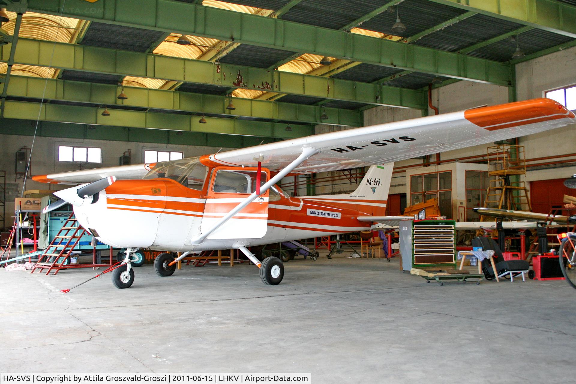 HA-SVS, Cessna 172M Skyhawk C/N 17201017, LHKV - Kaposújlak Airport, Hungary